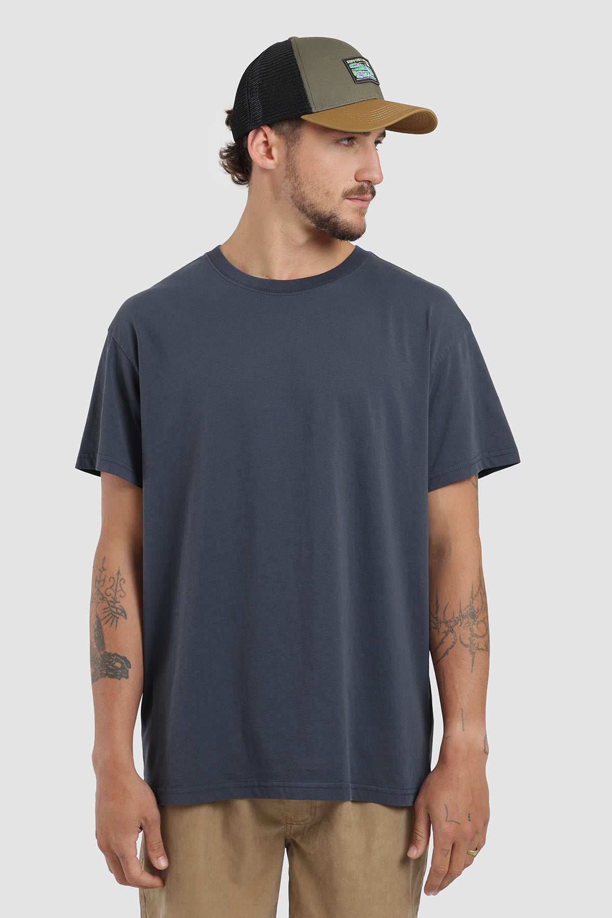Polera Clásica Classy Algodón Hombre - Azul Marino