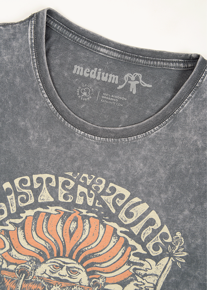 Polera Mujer Listen Grey