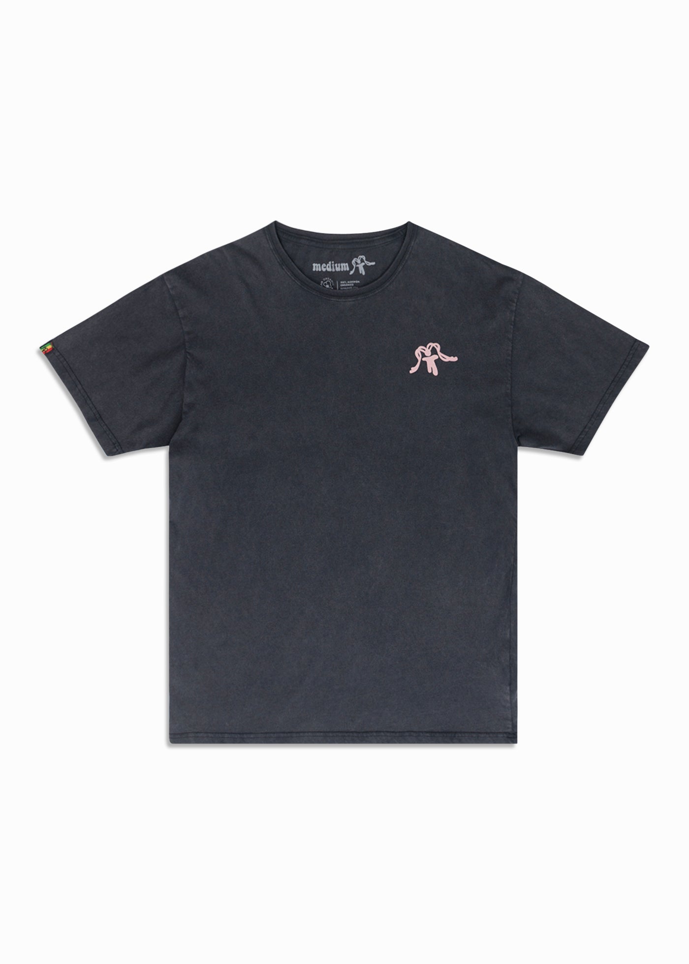 Polera Orgánica Classy Black Minilogo