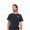 Polera Orgánica Classy Black Minilogo