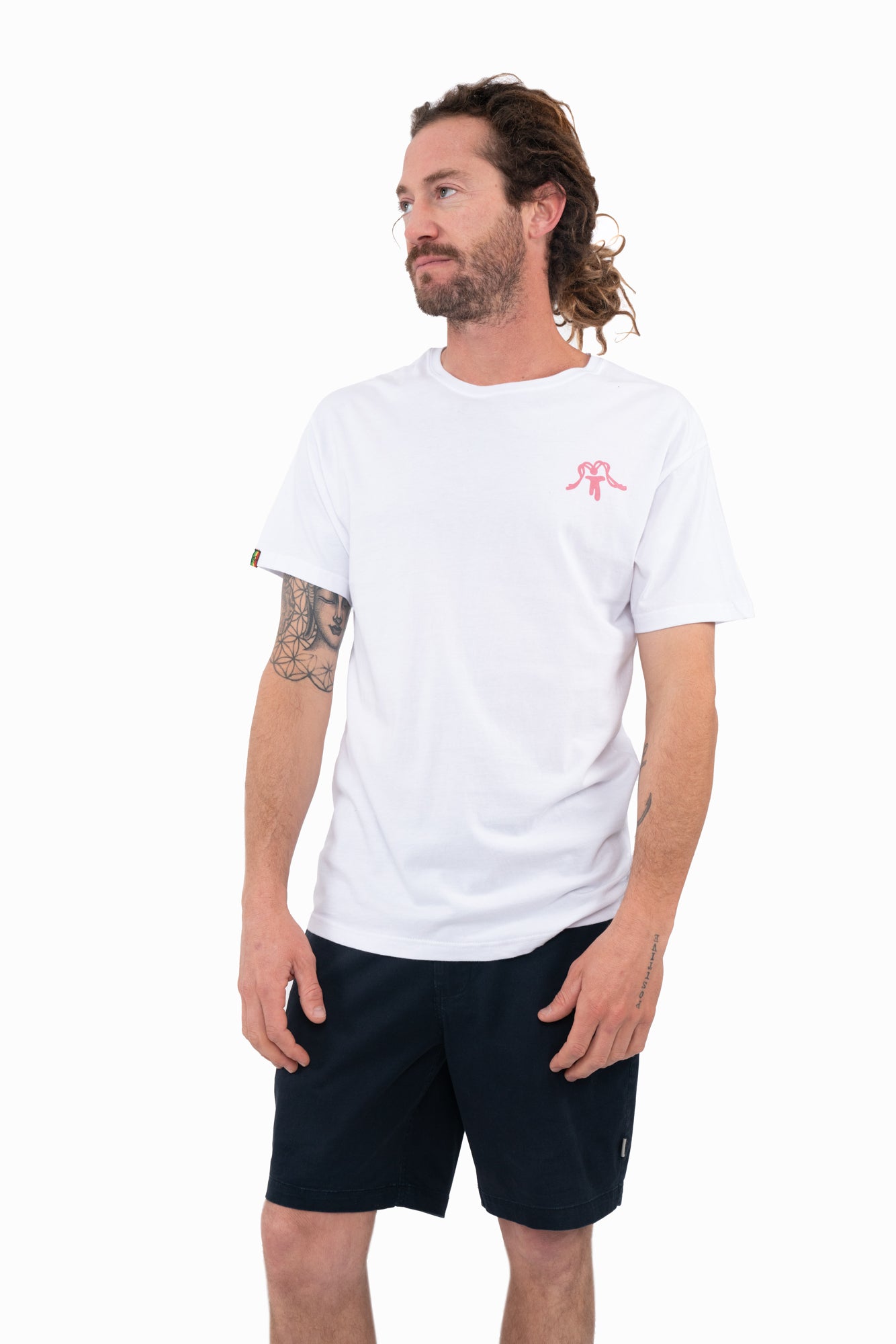 Polera Orgánica Classy White Minilogo