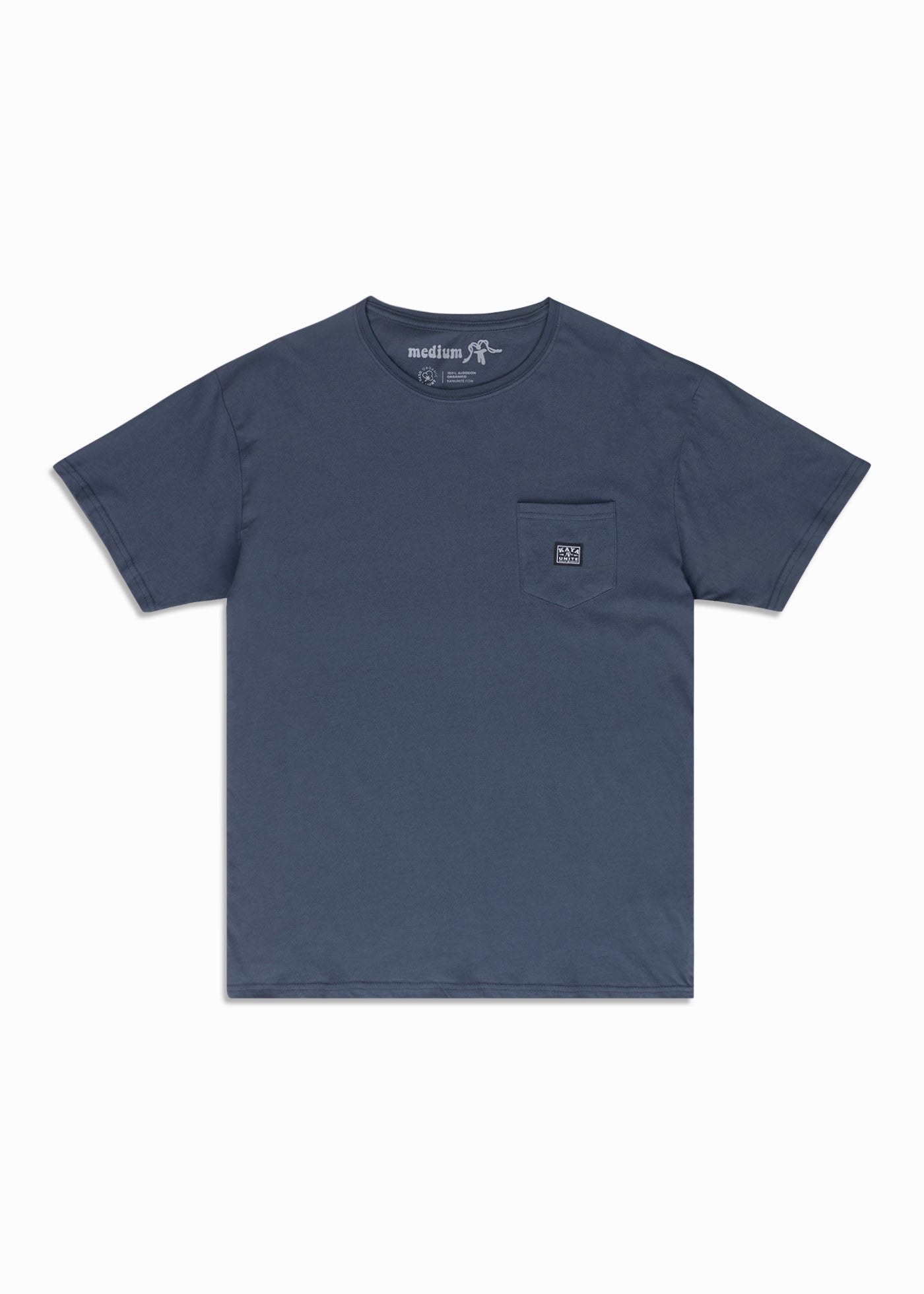 Polera Orgánica Daily Navy