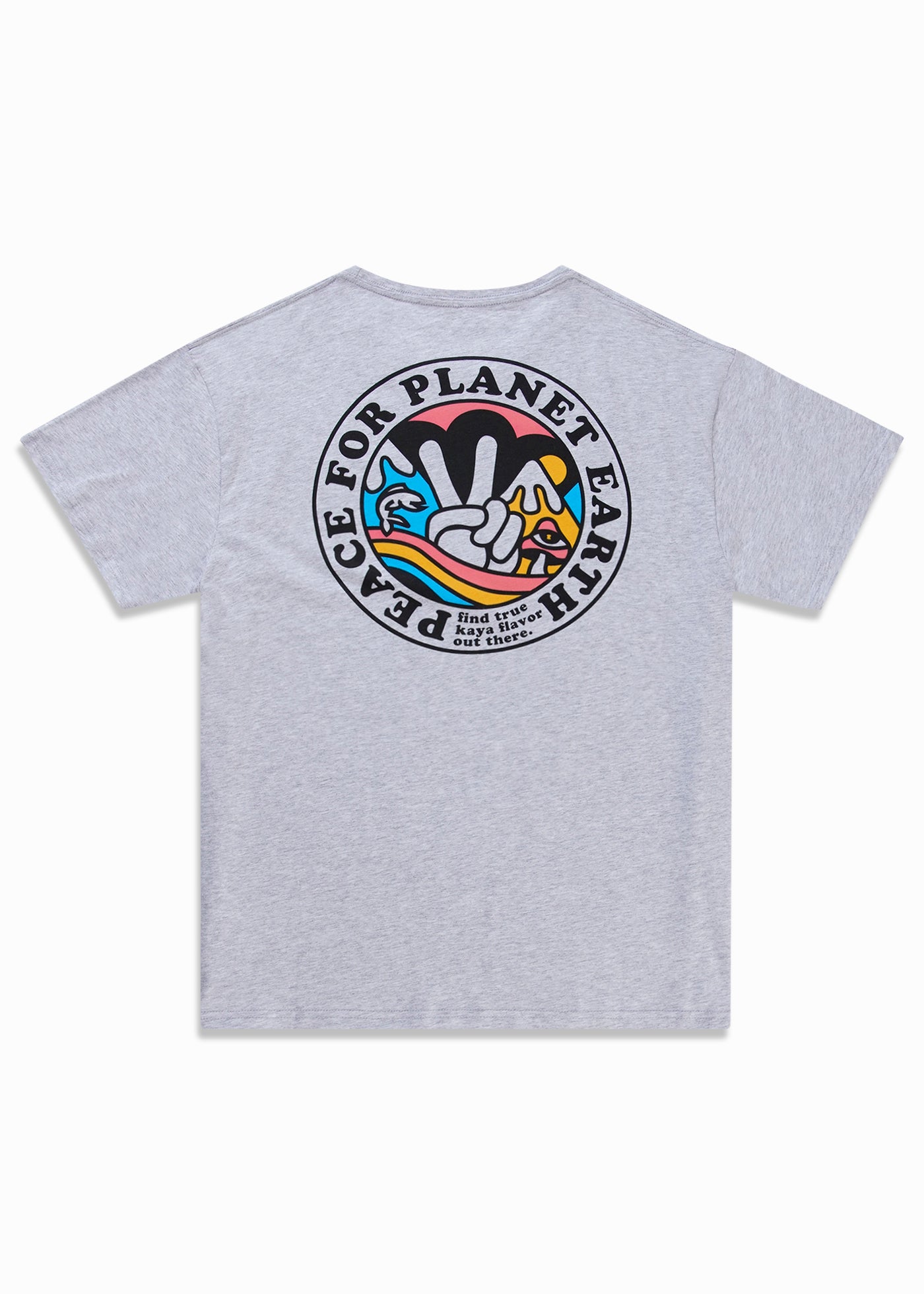 Polera Planet Gris Mlg