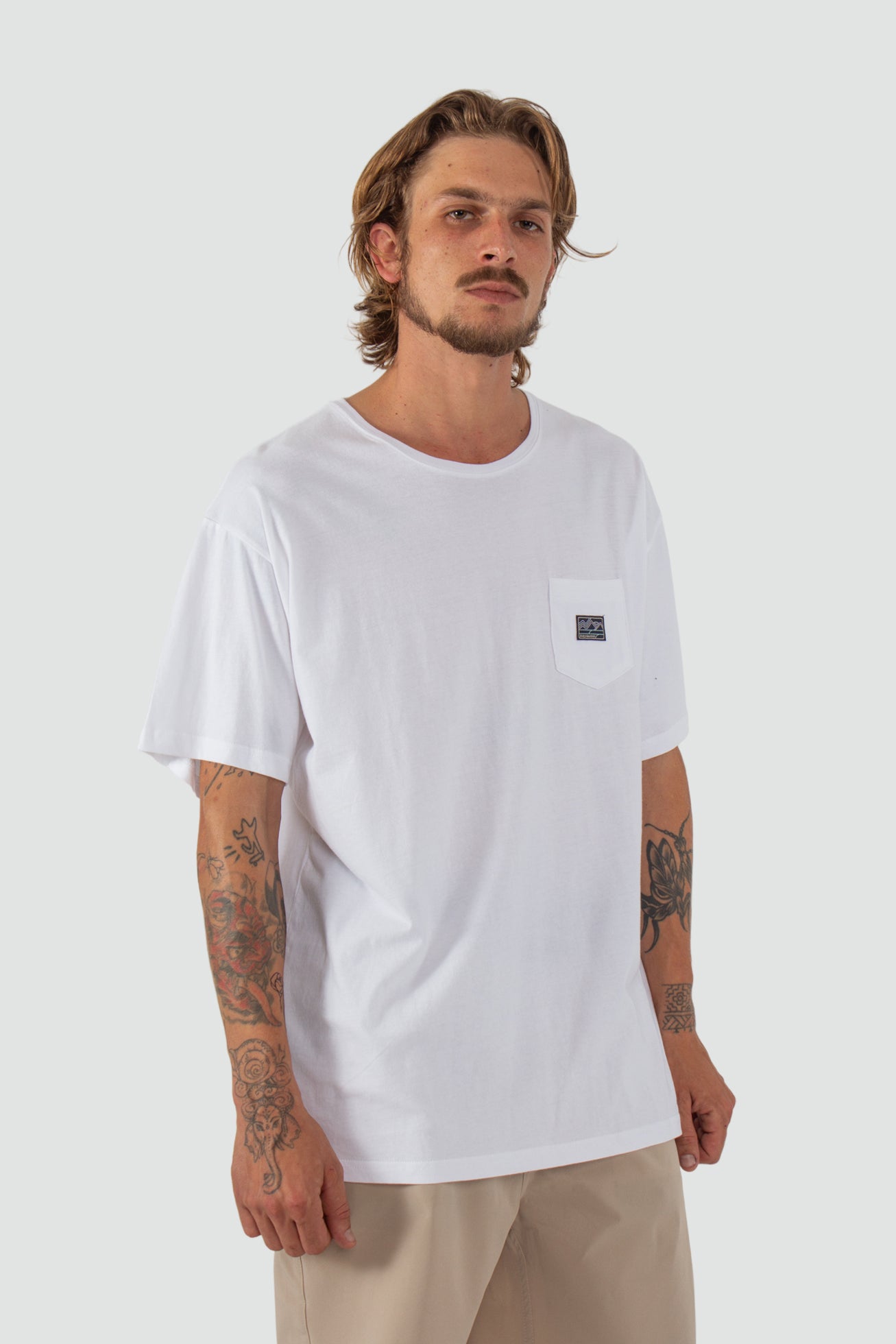 Polera Woven Blanca