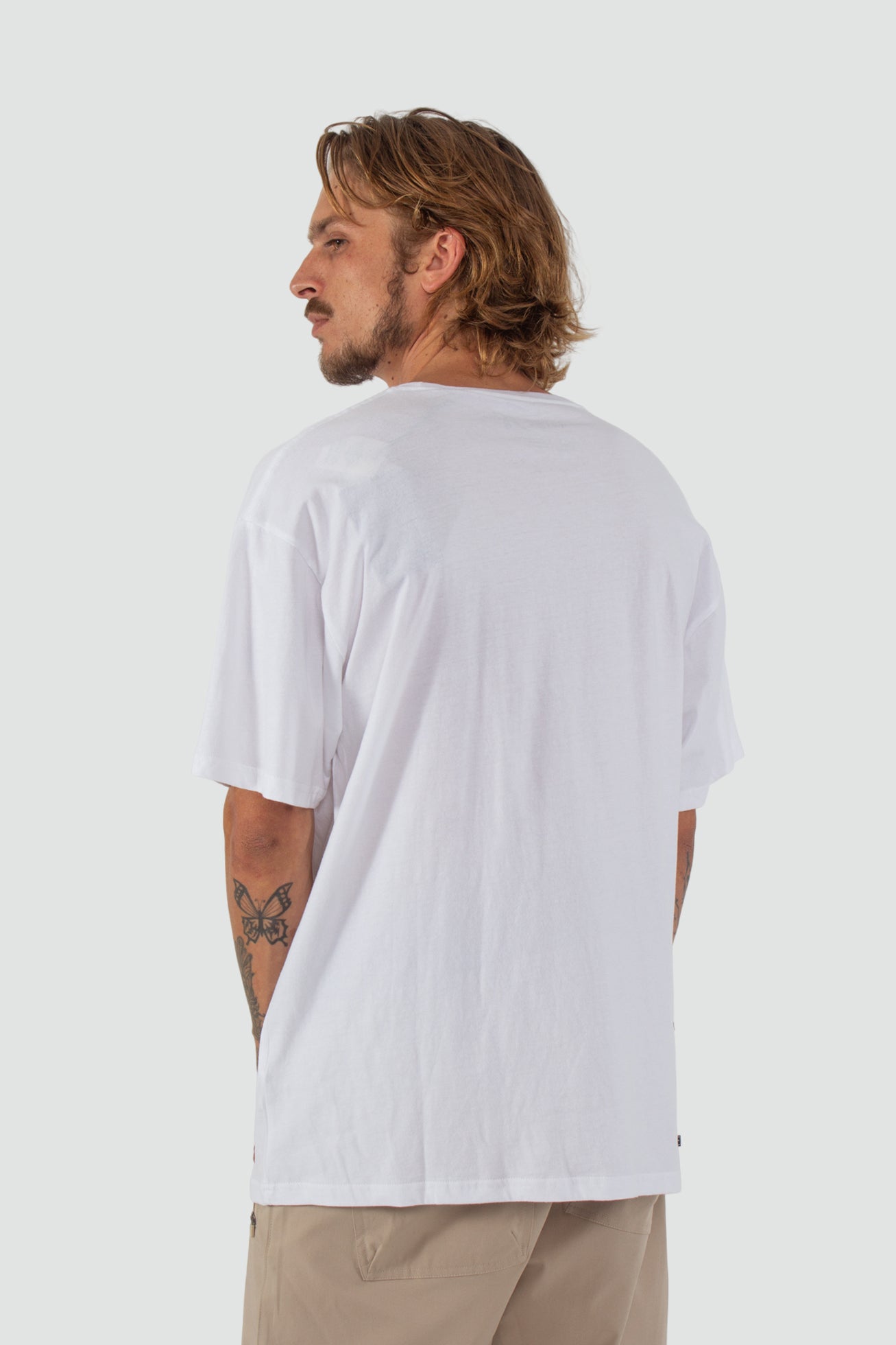 Polera Woven Blanca