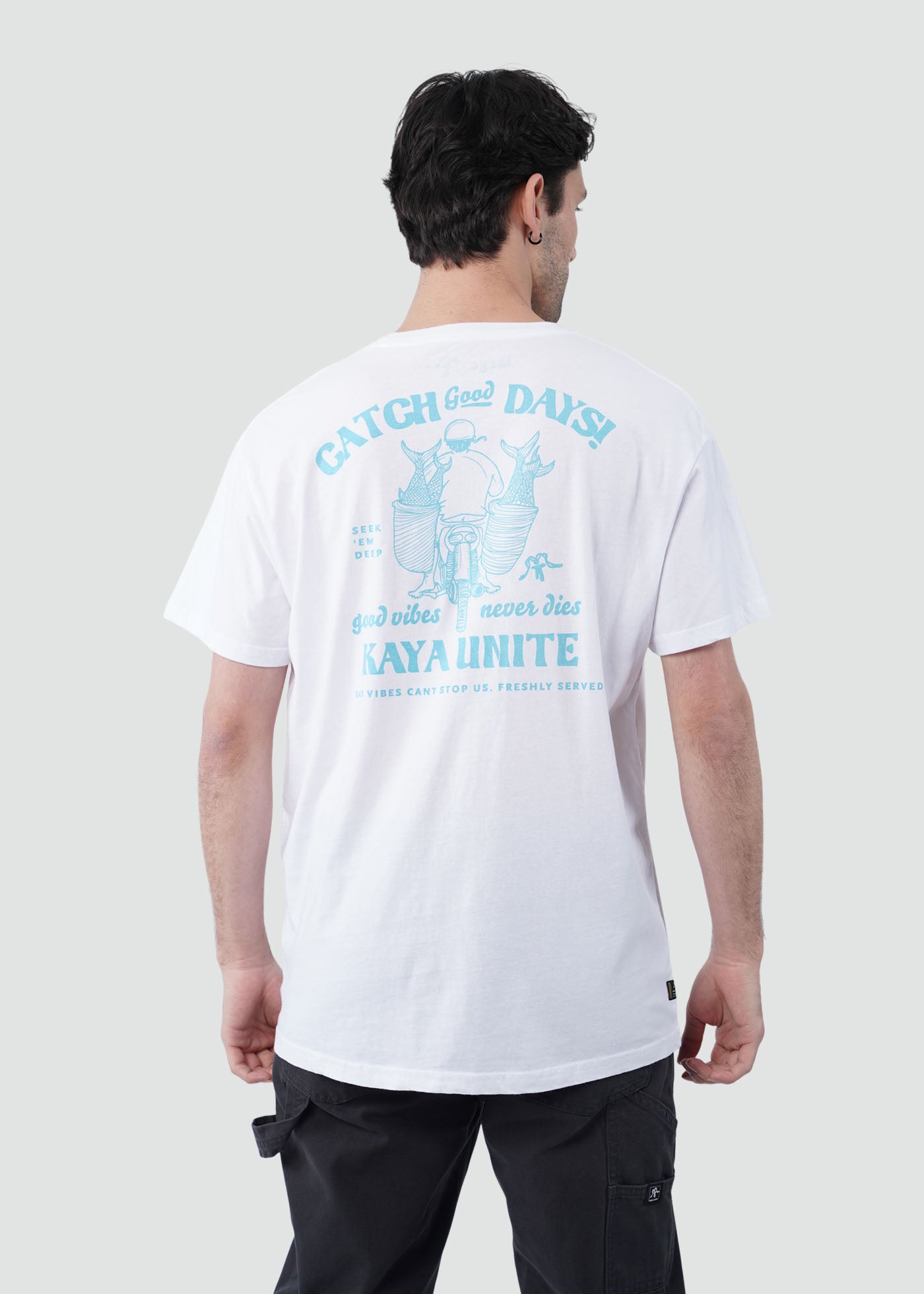 Polera Hombre Catch - Blanco