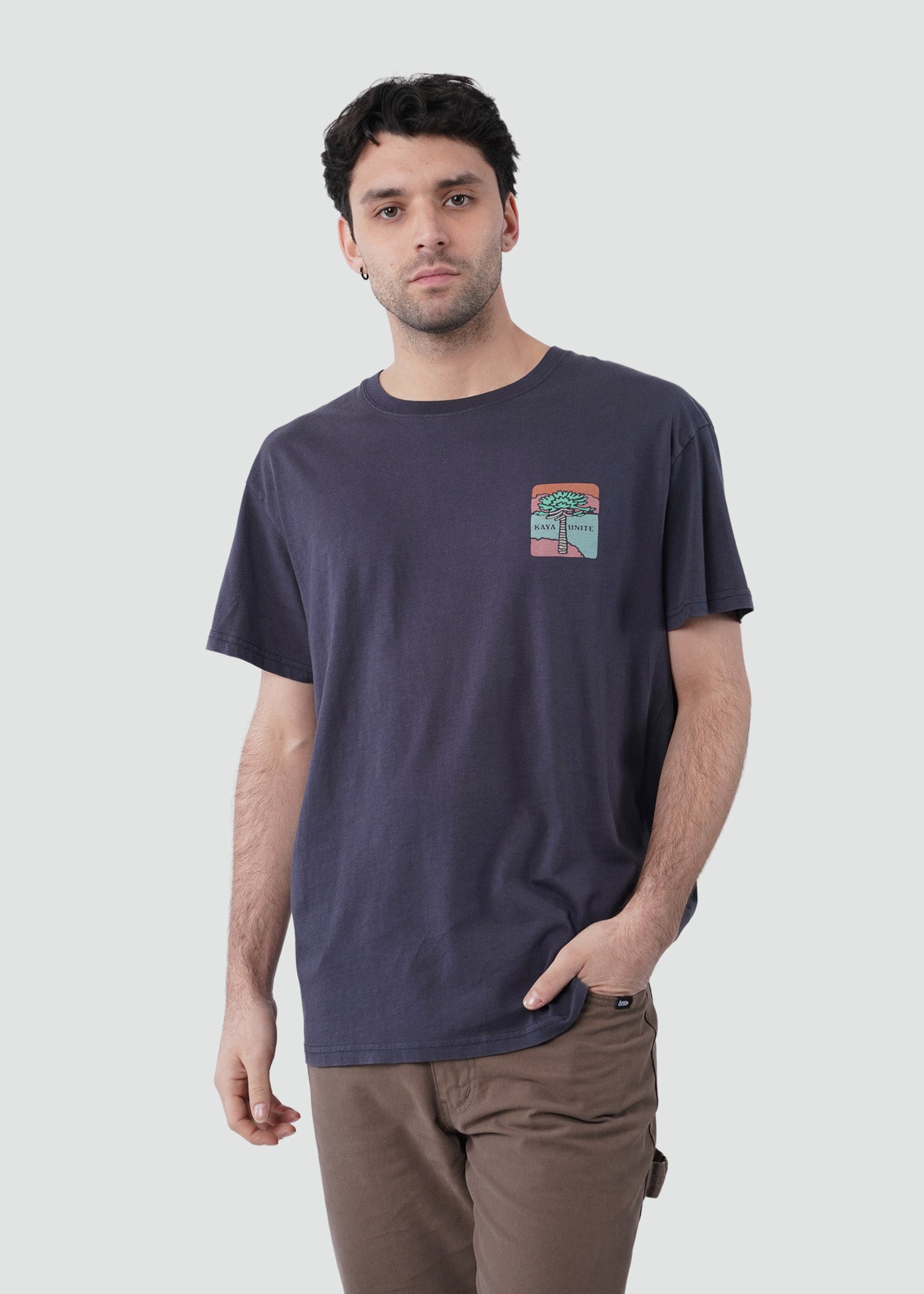Polera Hombre Outside - Navy