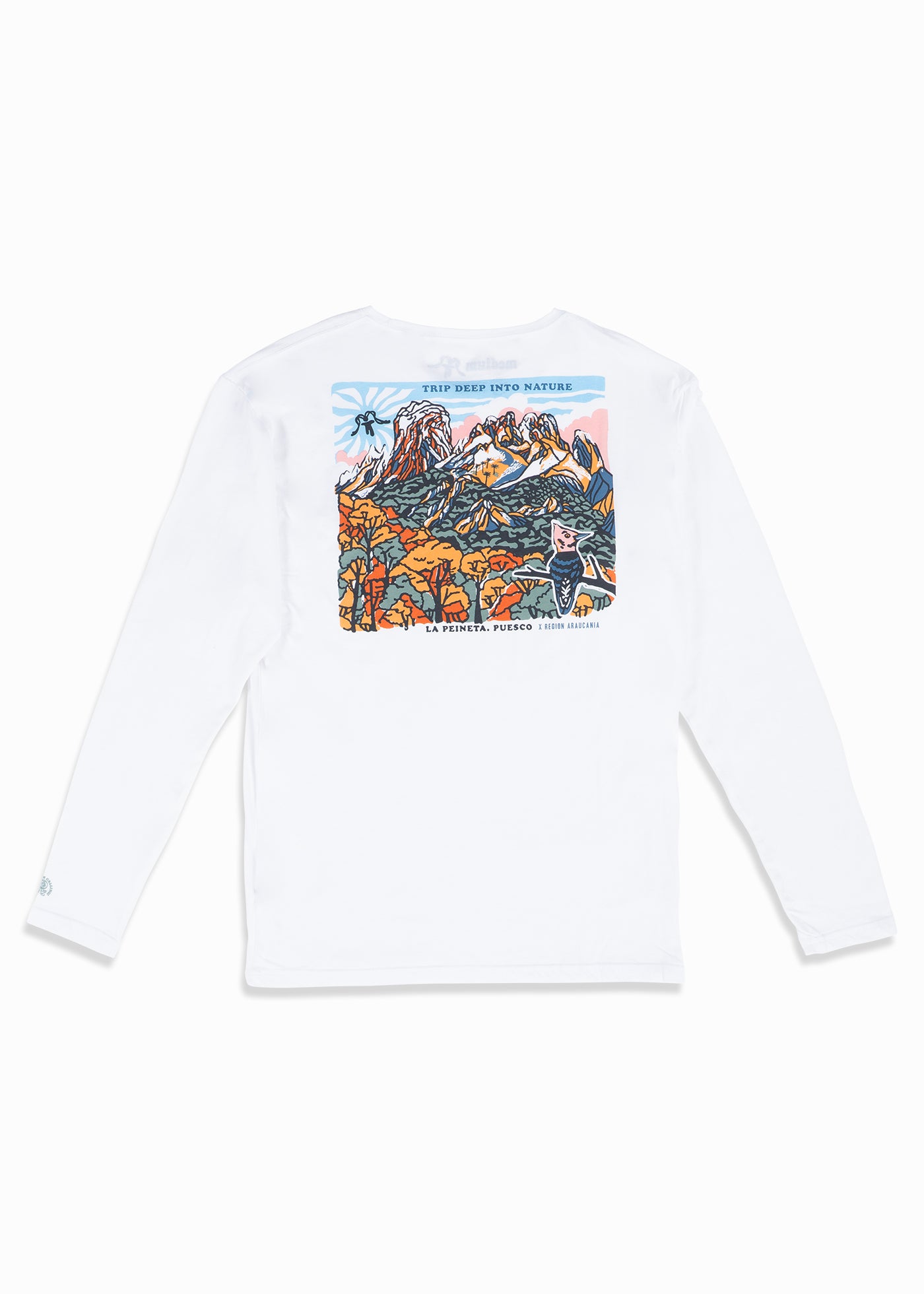 Polera Manga Larga Puesco Blanca