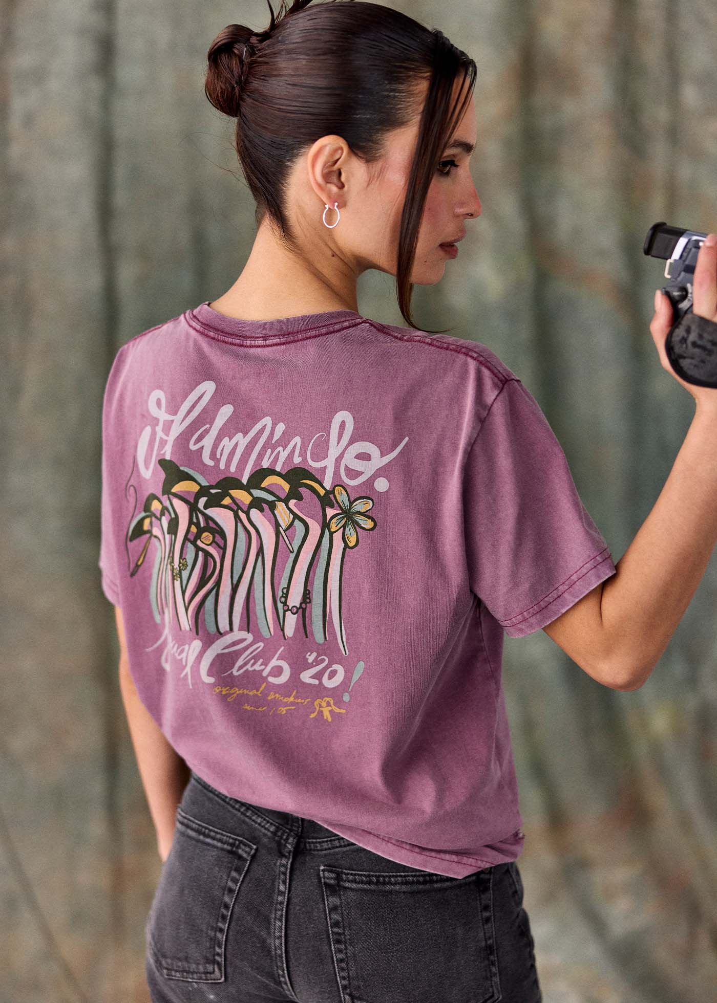 Polera Mujer Flamingo - Berry