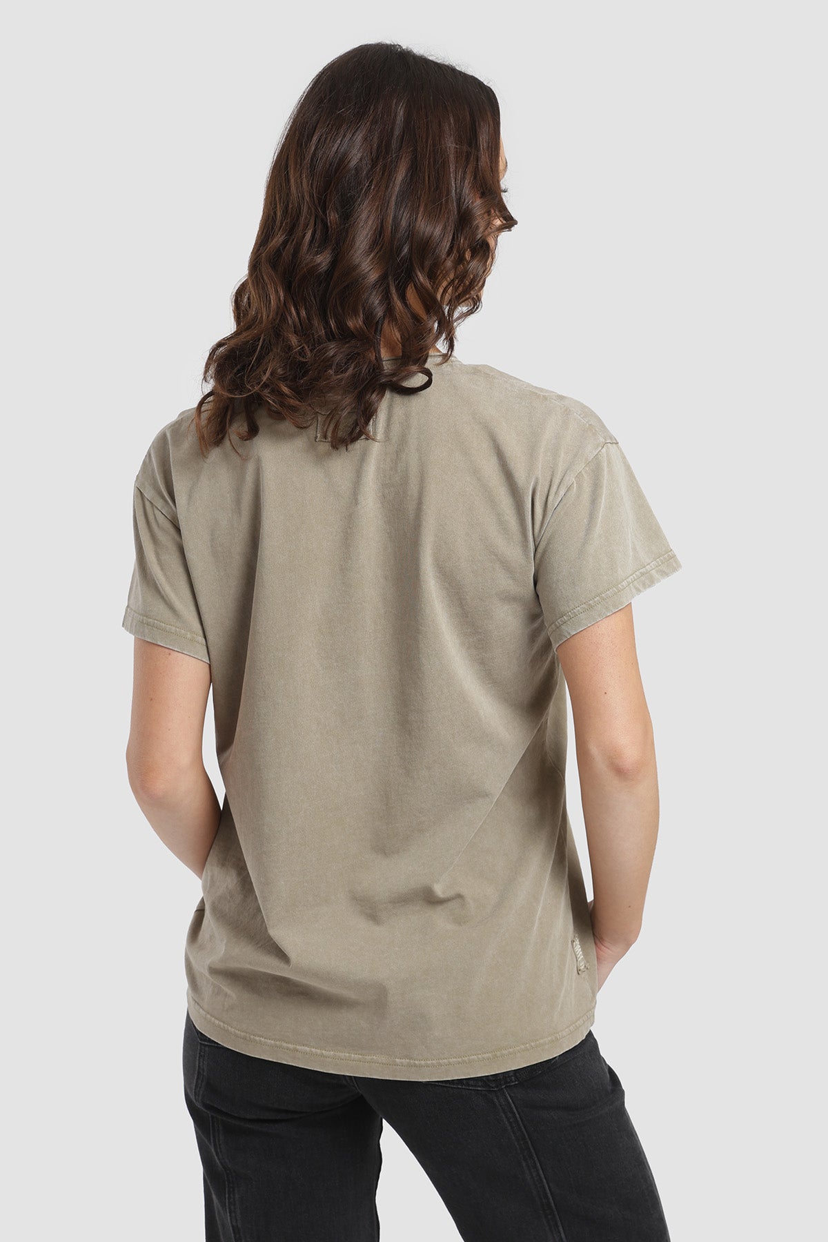 Polera Diseño Flavor Algodón Mujer - Oliva