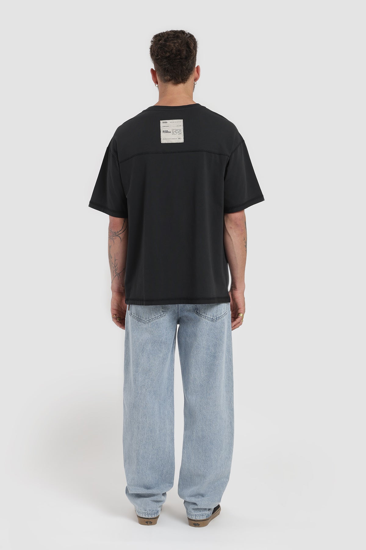 Pantalón Recto Daily Denim Hombre - Celeste