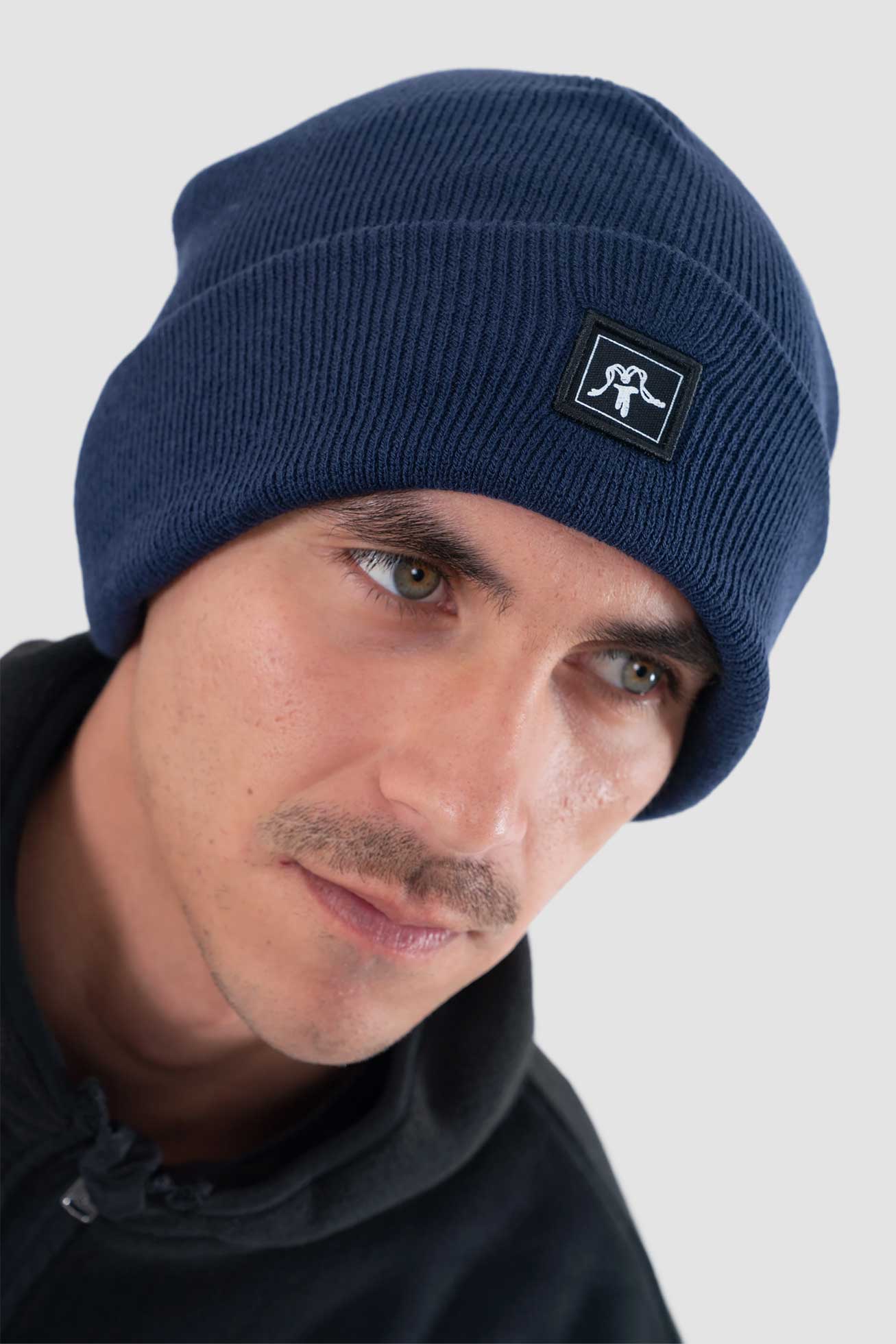 Beanie Logo - Navy