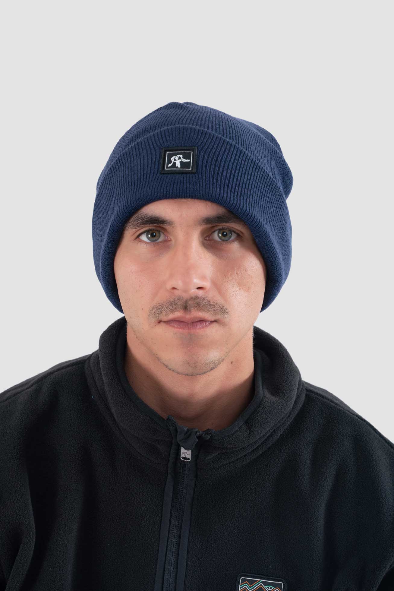 Beanie Logo - Navy