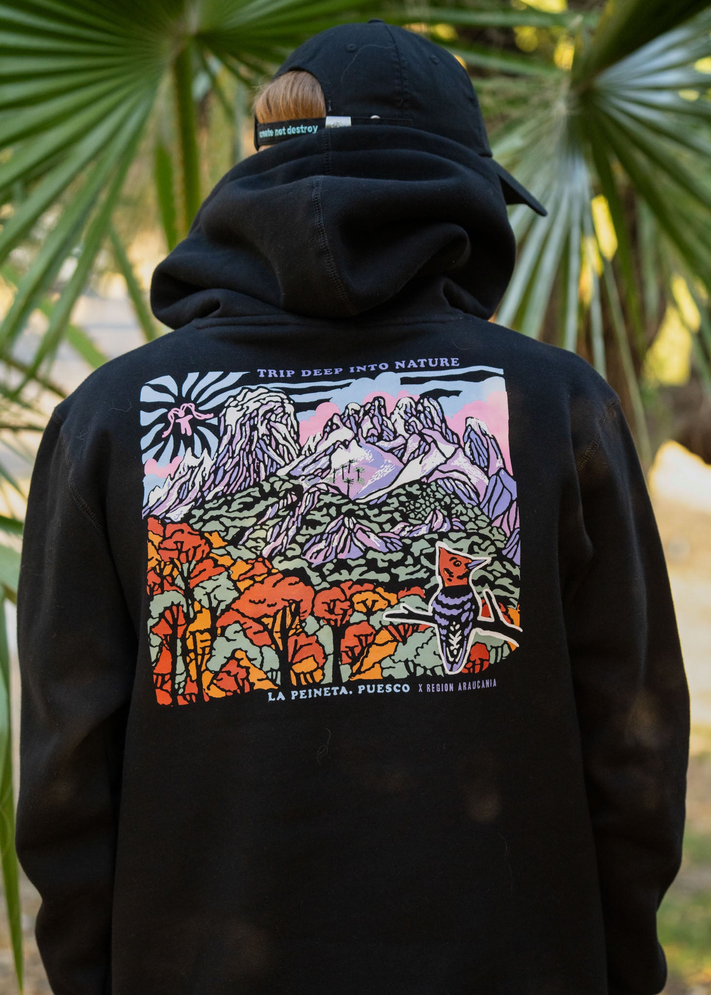 Polerón Hoodie Puesco Negro