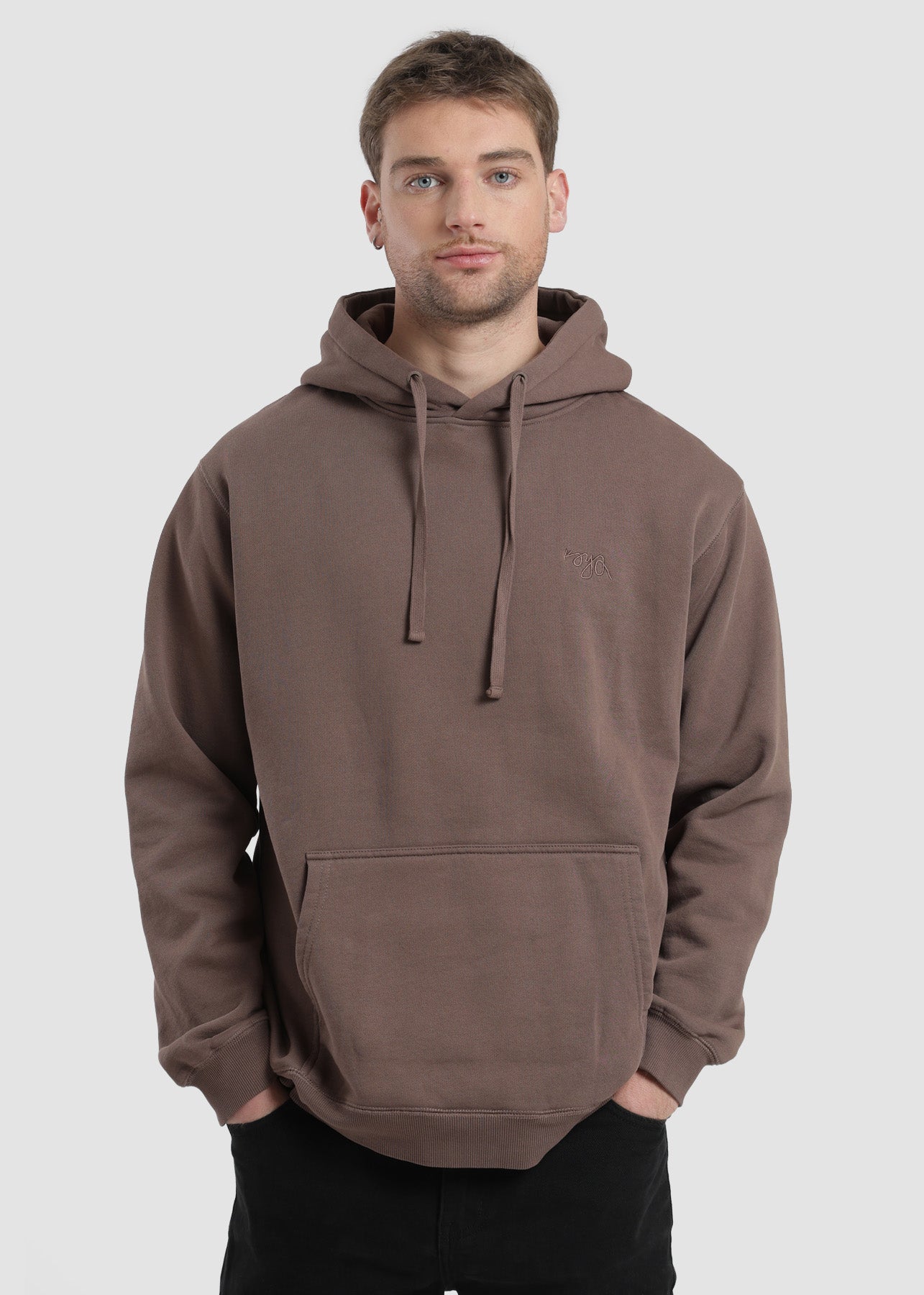 Polerón Hoodie Daily Embroidery Hombre