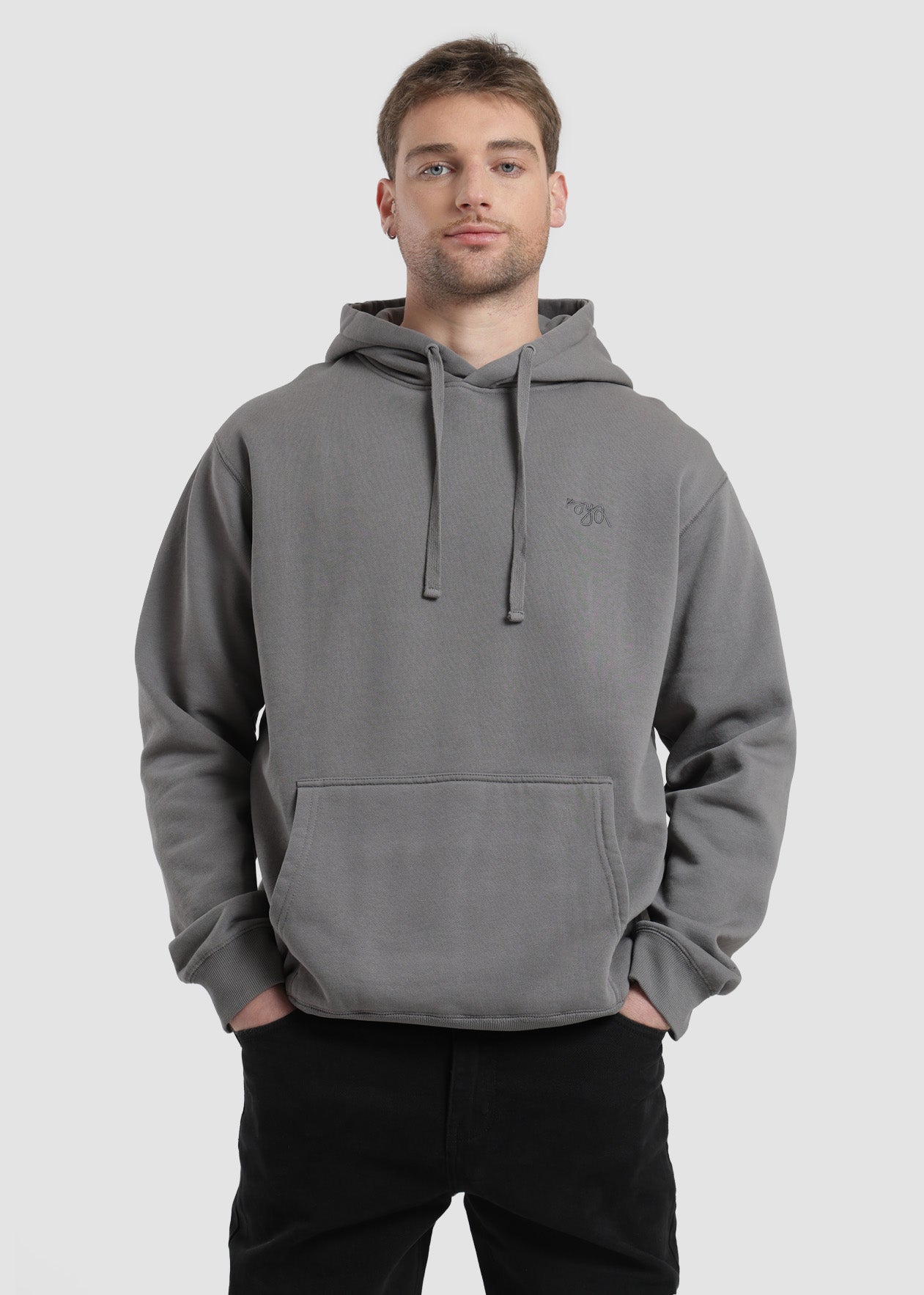 Polerón Hoodie Daily Embroidery Hombre