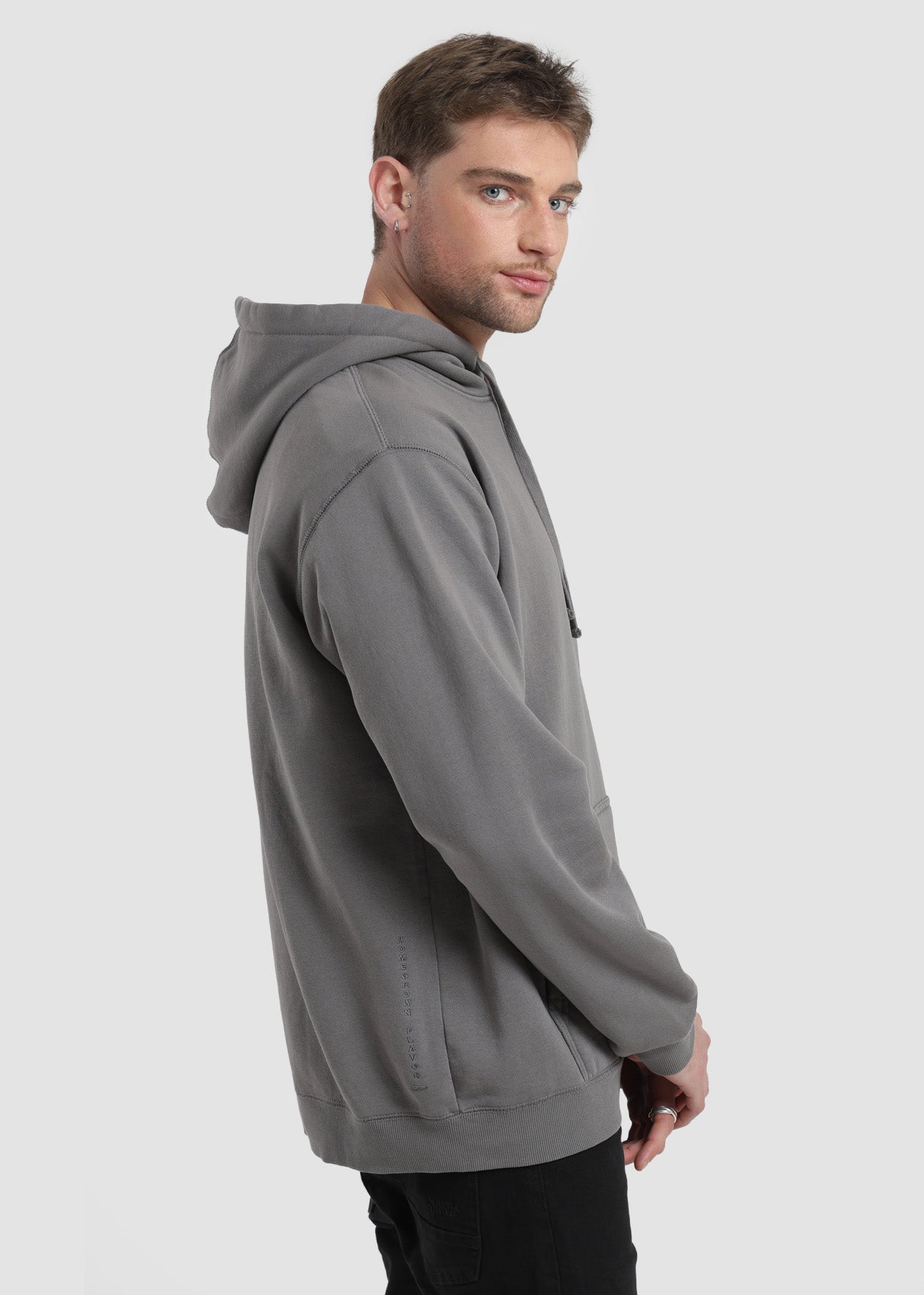 Polerón Hoodie Daily Embroidery Hombre