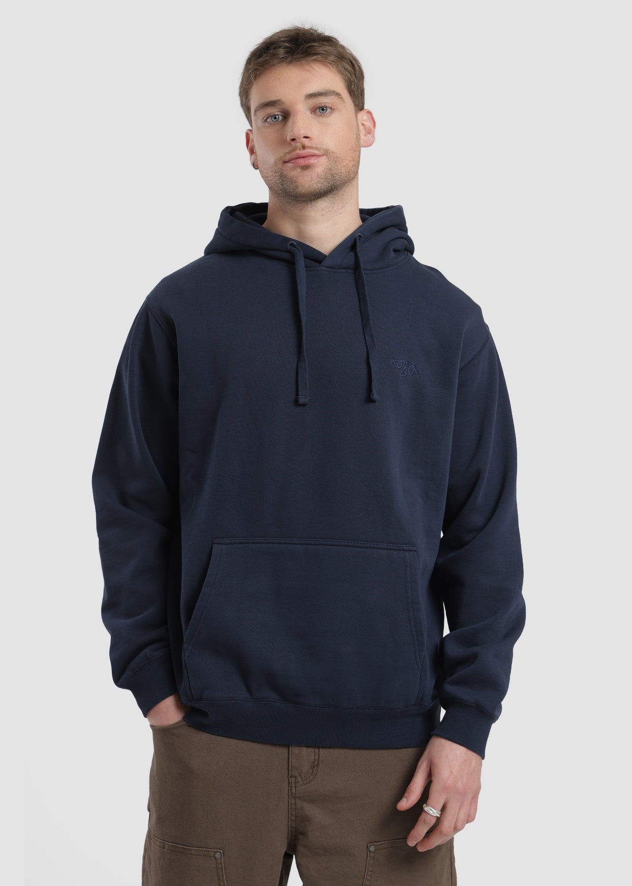 Polerón Hoodie Daily Embroidery Hombre