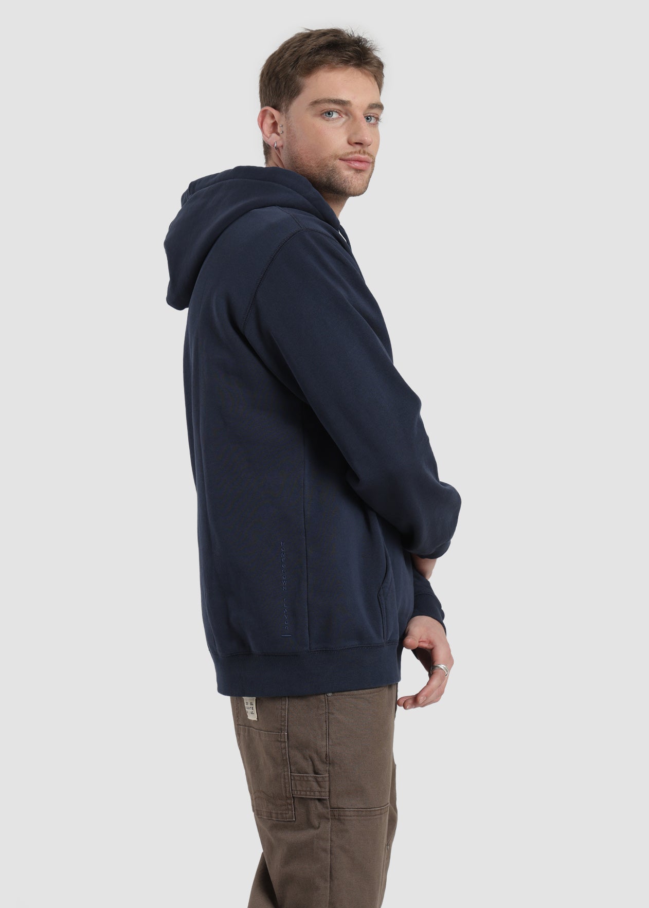 Polerón Hoodie Daily Embroidery Hombre