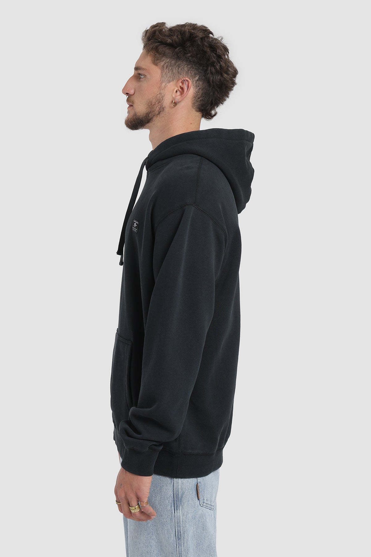 Polerón Hoodie Daily Hombre - Negro