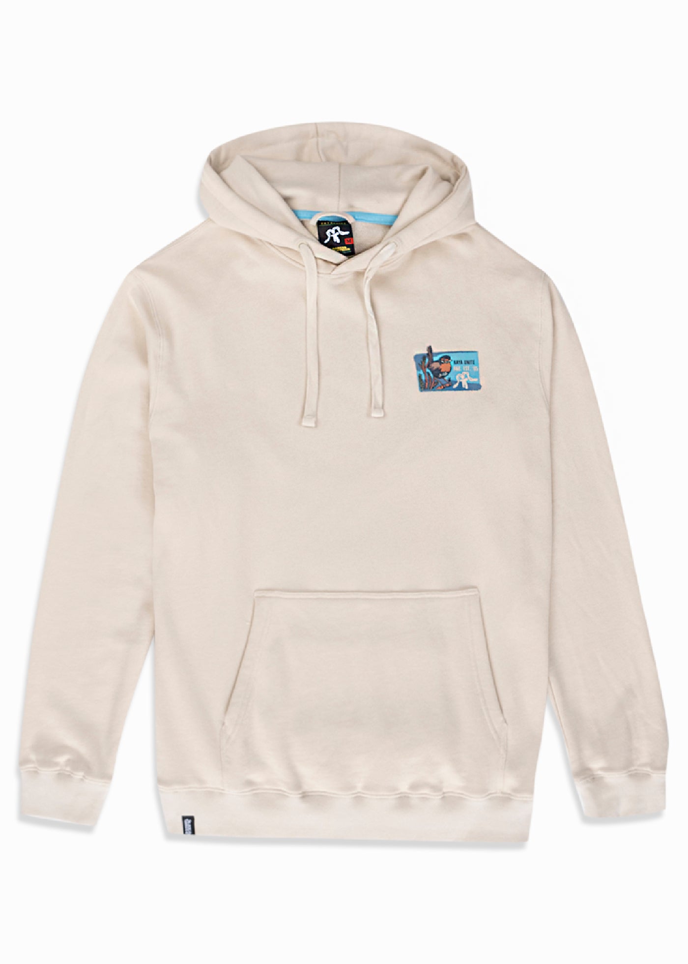 Polerón Hoodie Liviano Chucao Bone