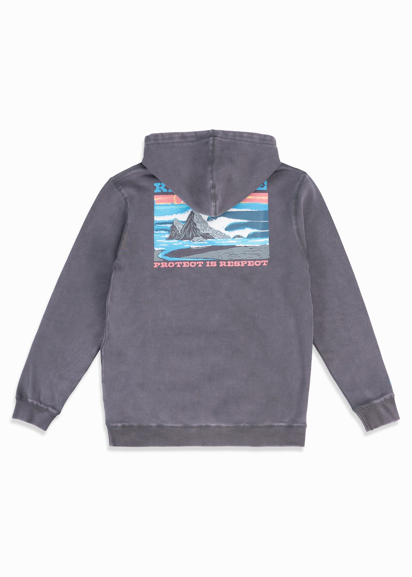 Polerón Hoodie Protect Gris