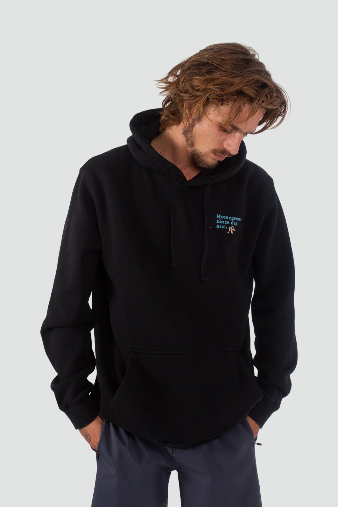 Polerón Hoodie Stuff Negro