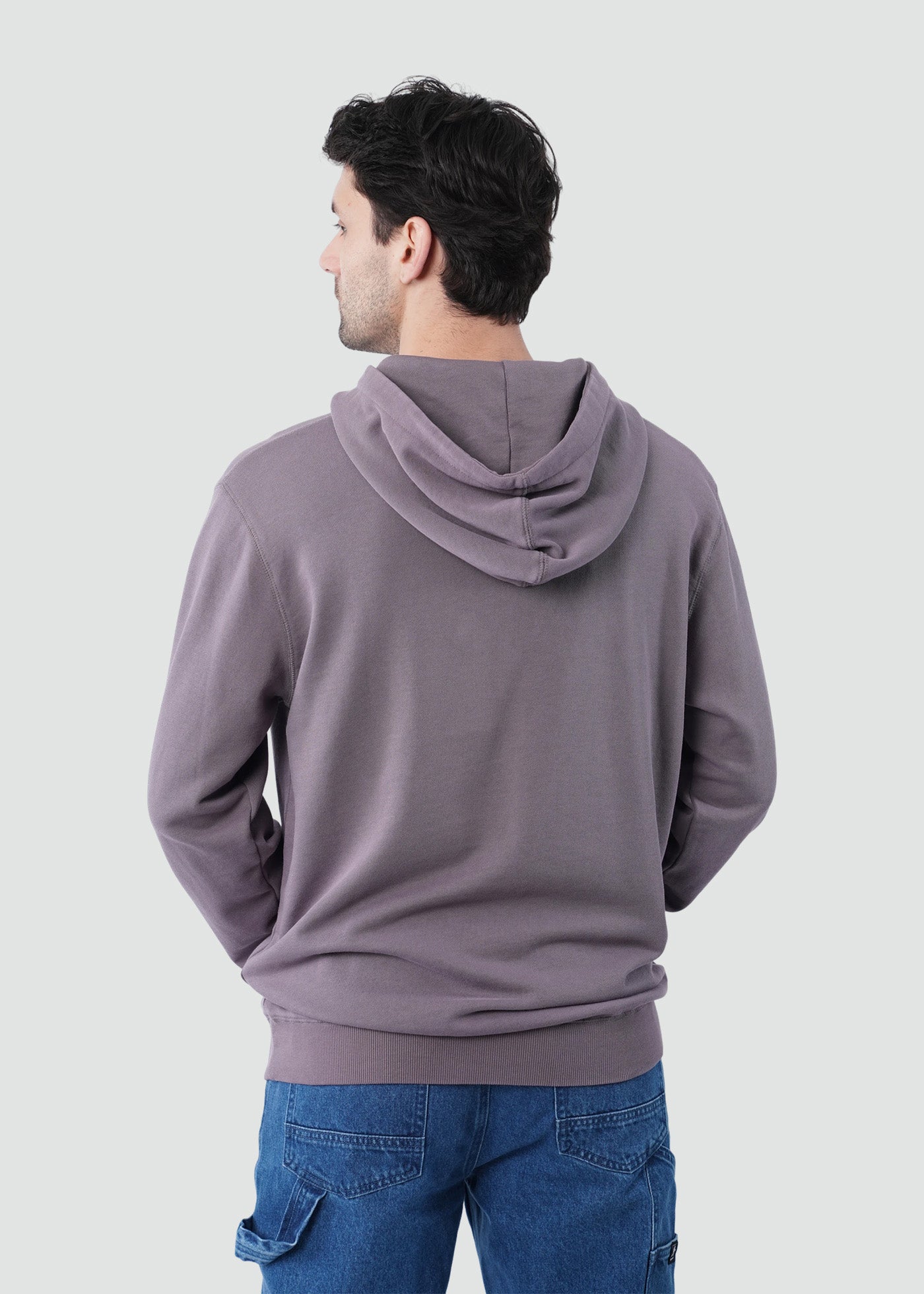 Polerón Hoodie Hombre Daily - Morado