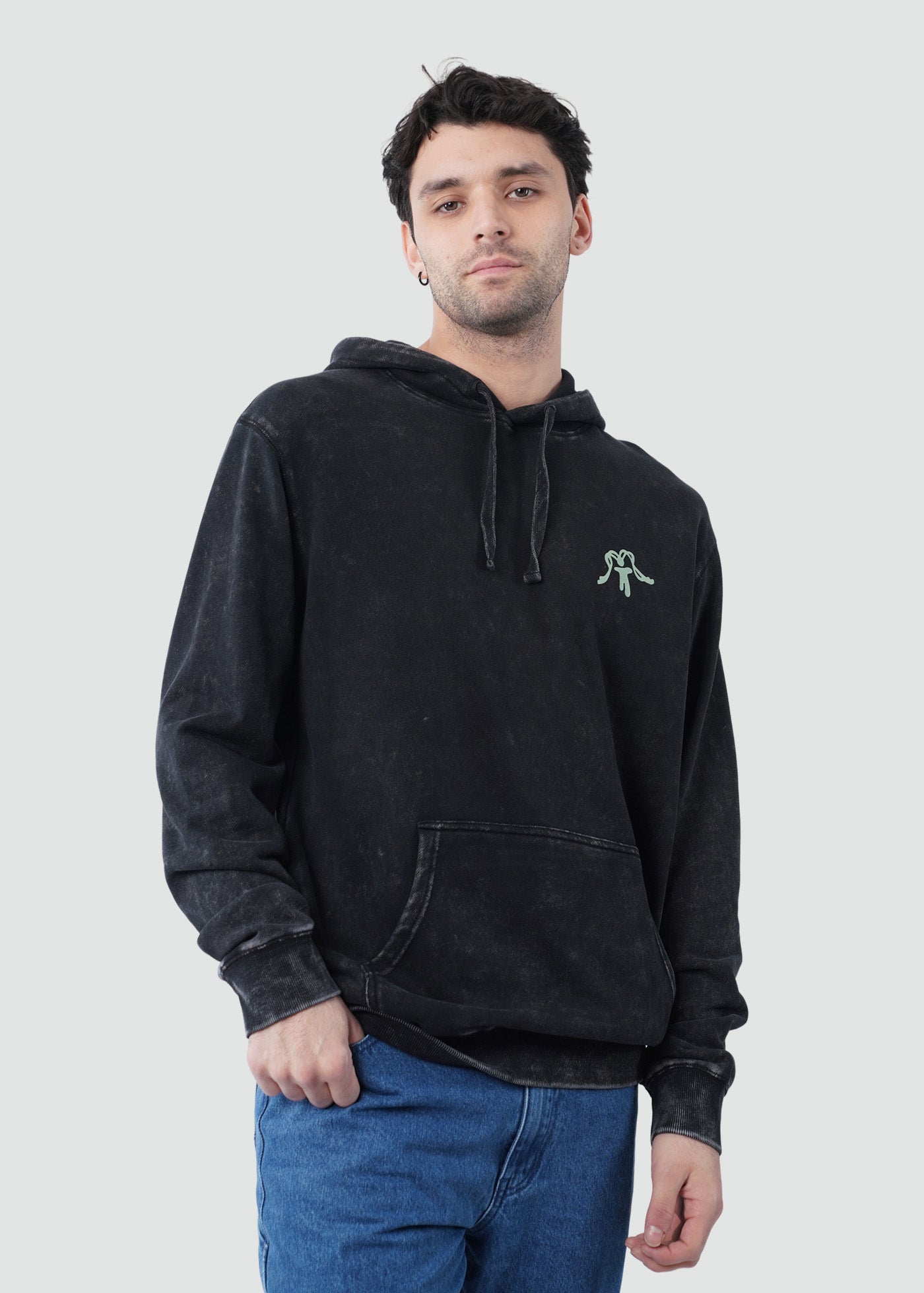 Polerón Hoodie Hombre Relax - Navy