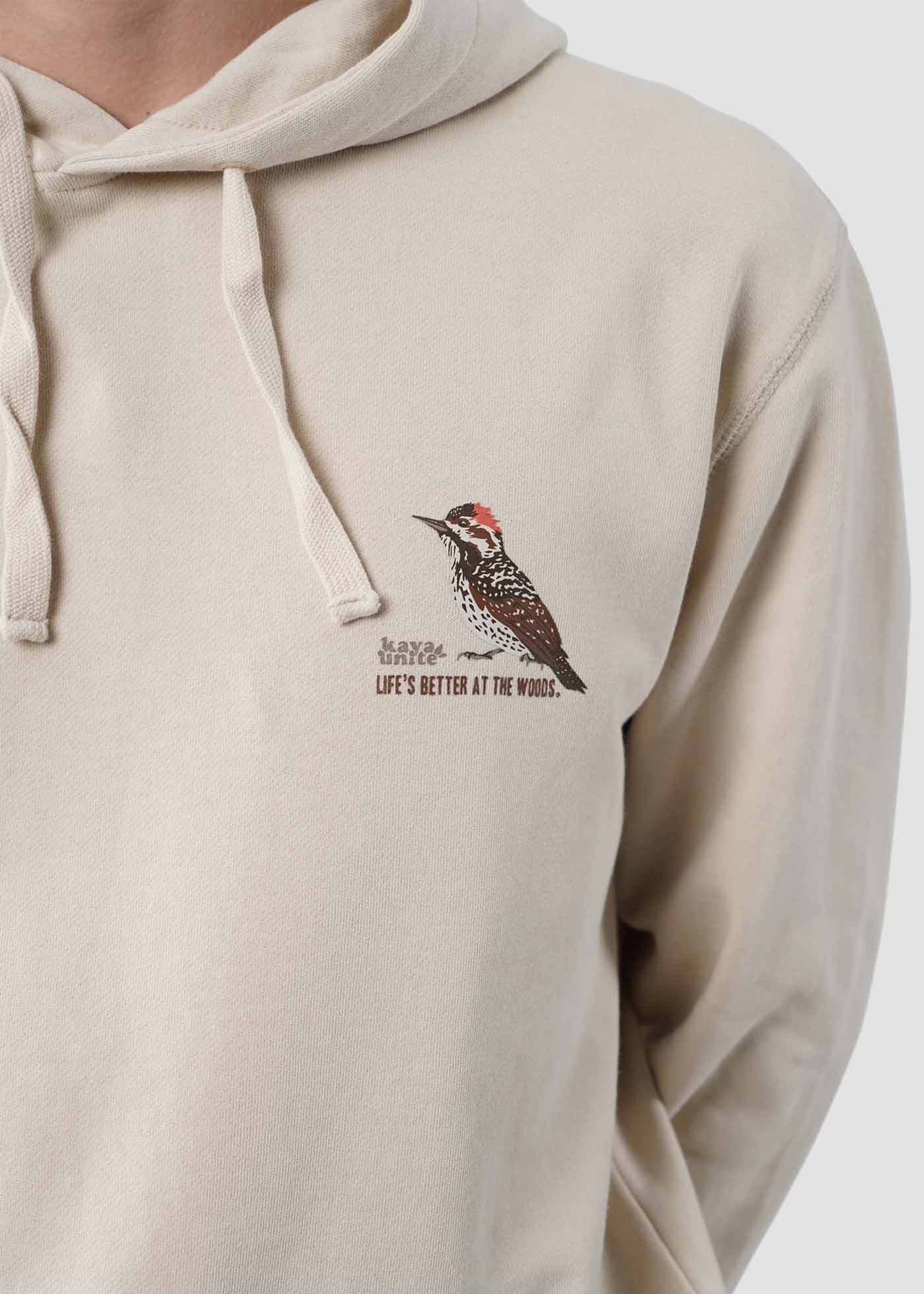 Polerón Hoodie Hombre Carpintero - Bone