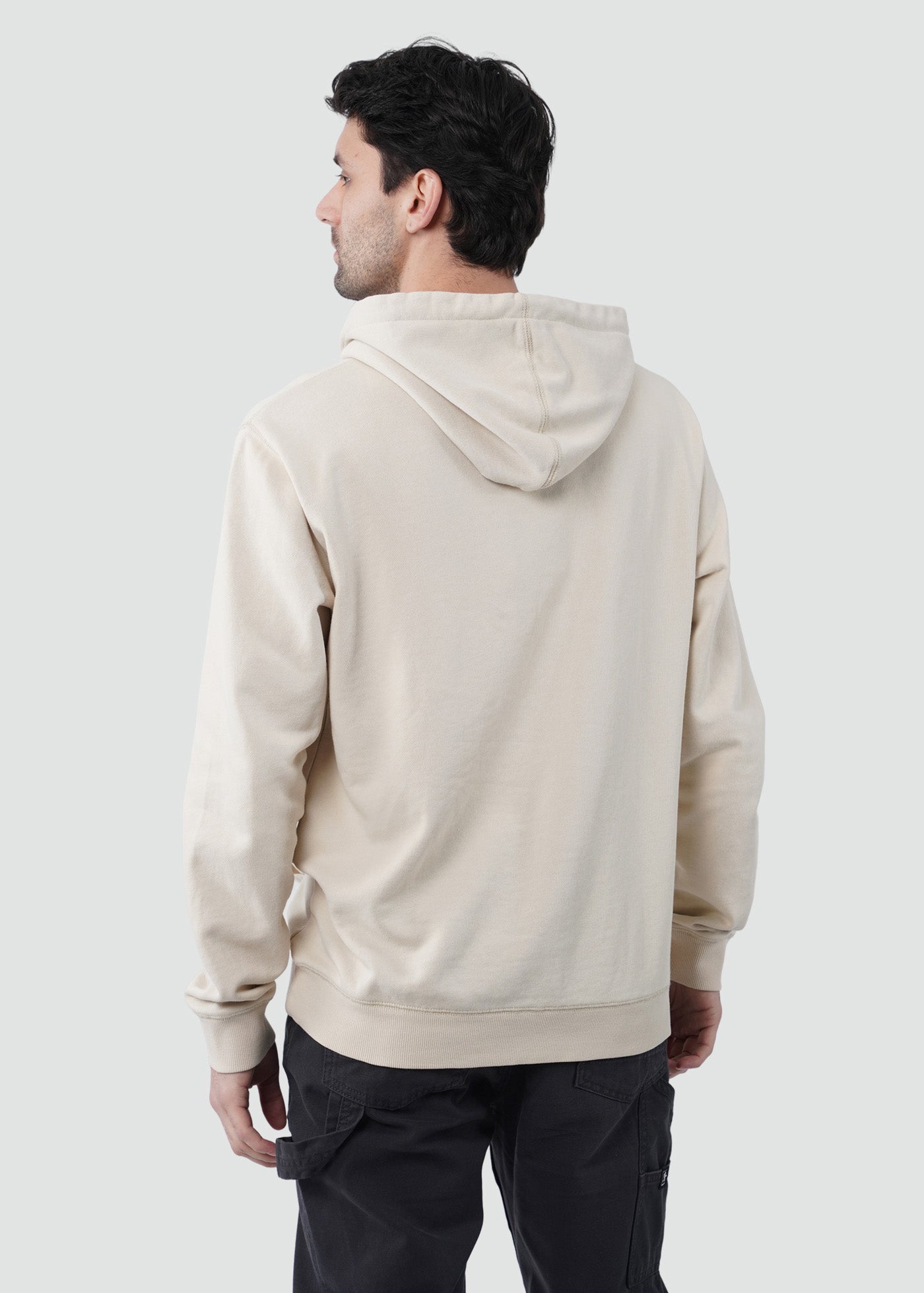 Polerón Hoodie Hombre Carpintero - Bone