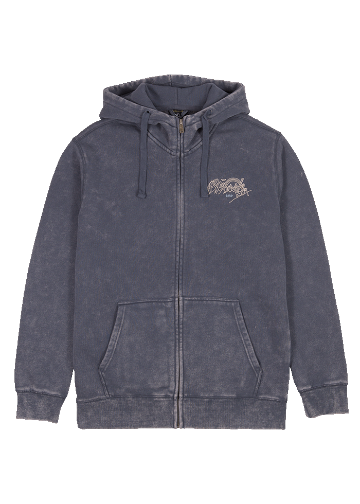 Polerón Full Zip Relax Navy