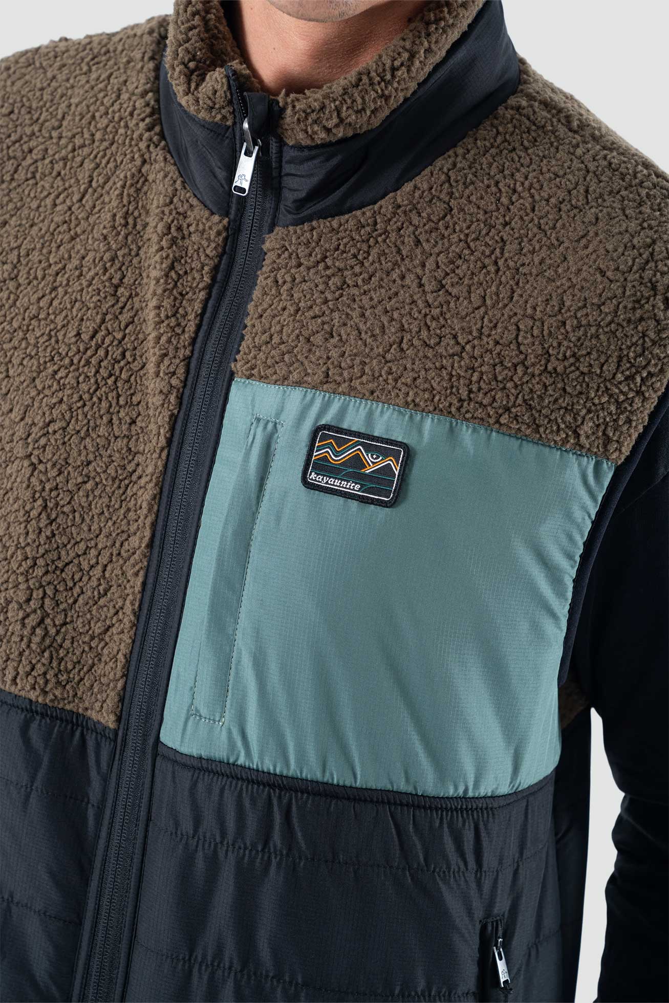 Chaqueta Sin Mangas Vest Reversible - Negro