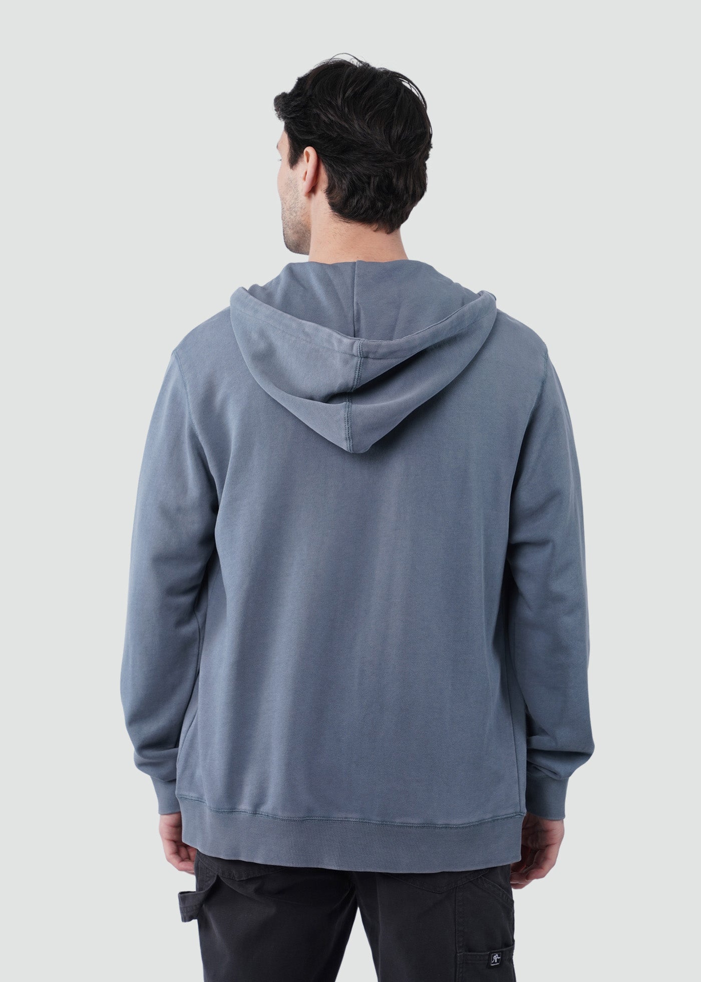 Polerón Full Zip Hombre Daily - Denim