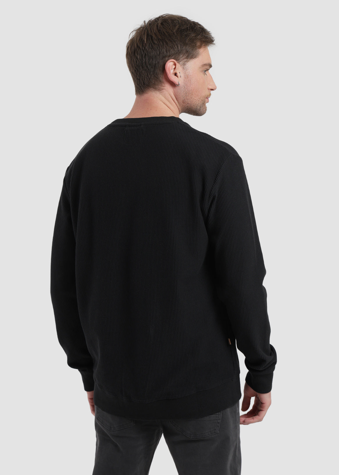 Polerón Cuello Redondo Corduroy Hombre