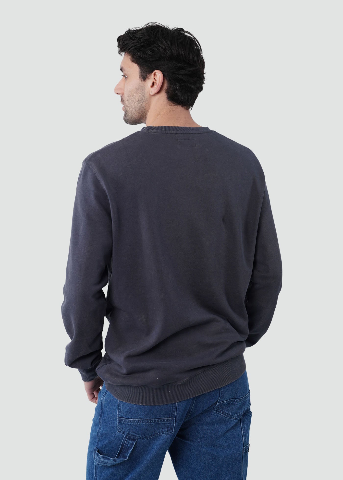 Polerón Hombre Crewneck Daily - Navy
