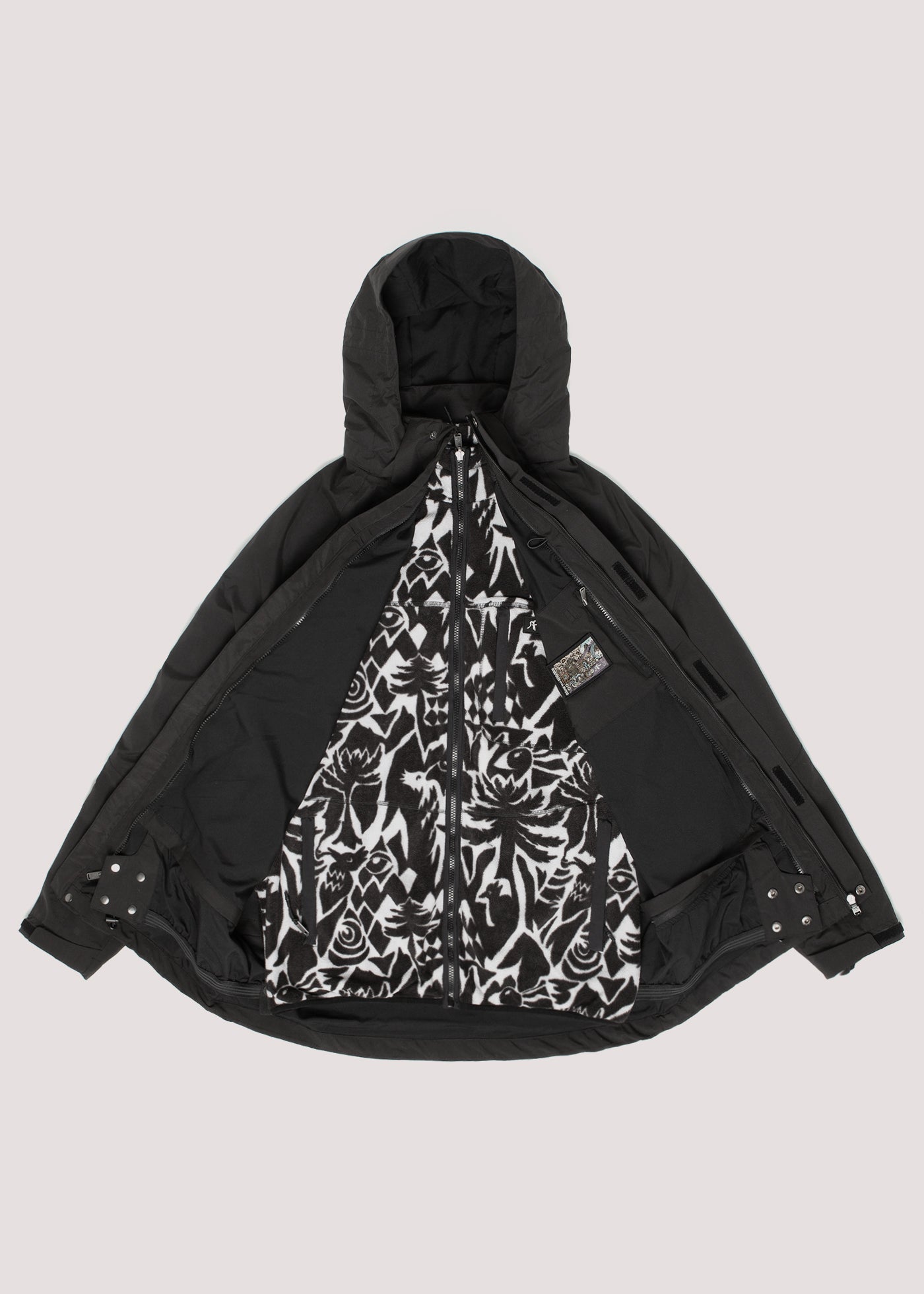 Chaqueta Volcano 3 en 1 Black