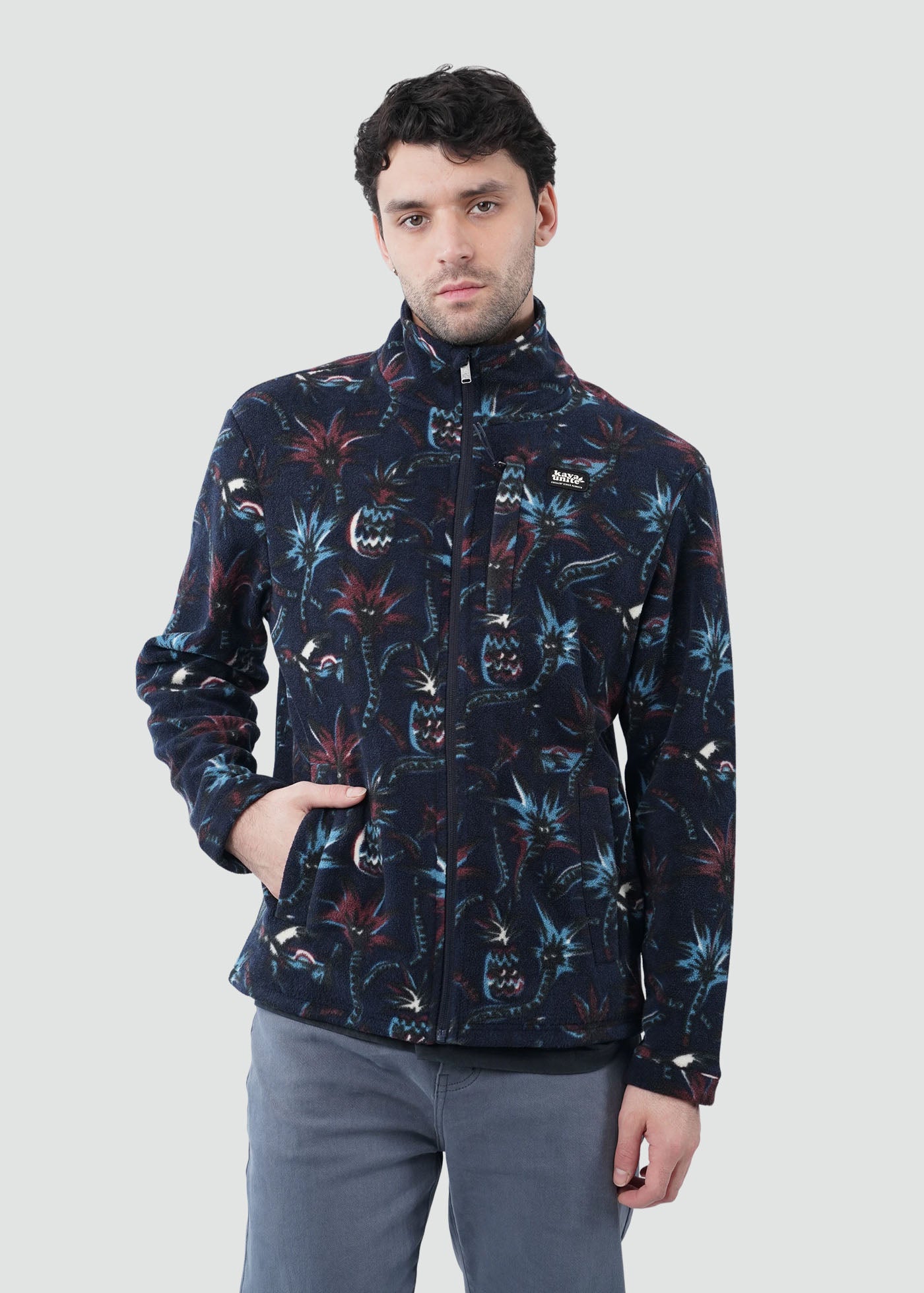 Polar Full Zip Hombre Palmer - Navy