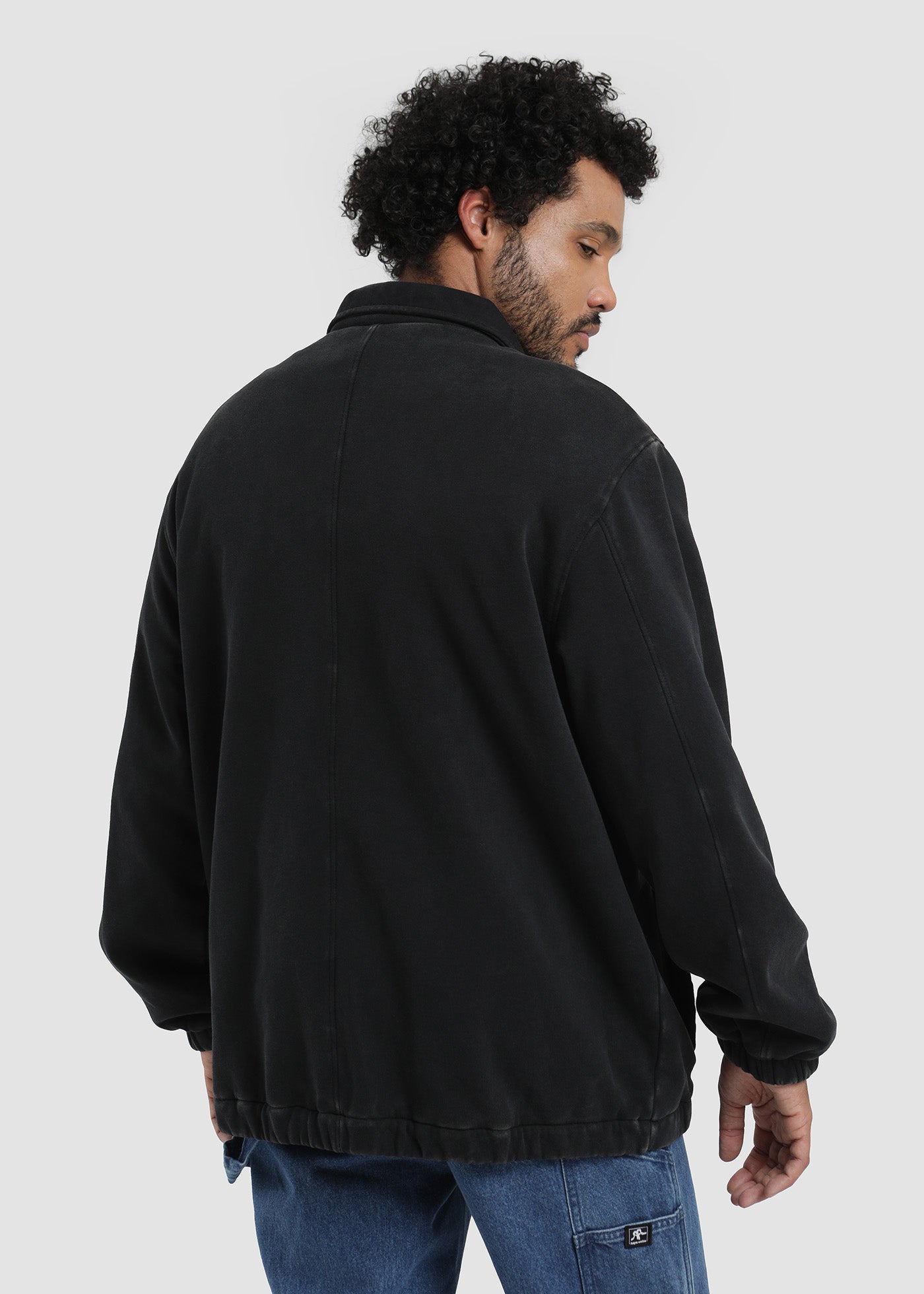 Chaqueta Hombre Jersey - Negra