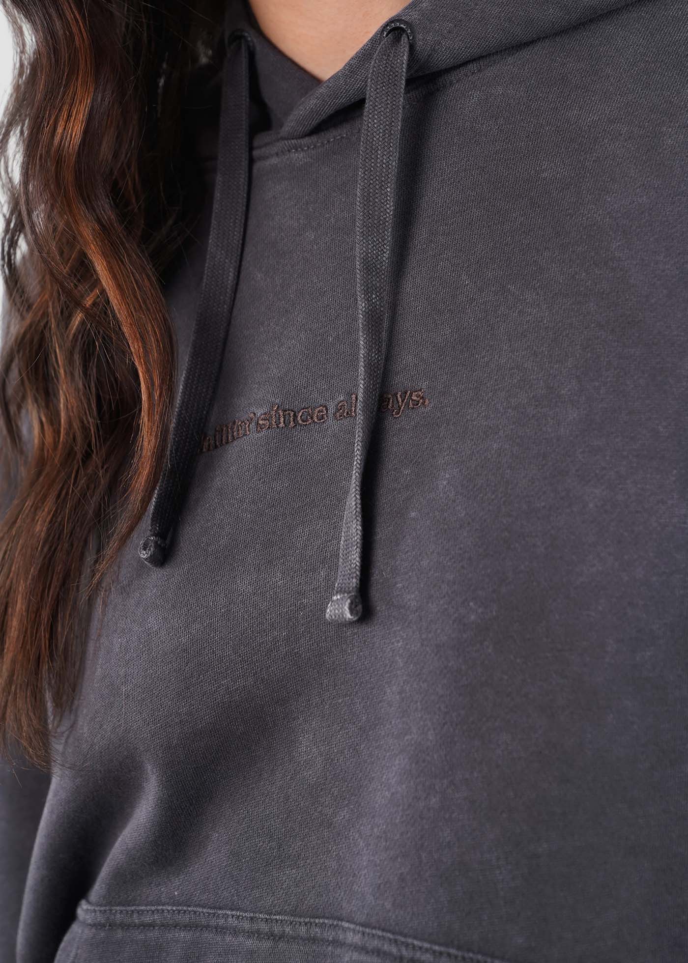 Polerón Hoodie Mujer Chilling - Negro