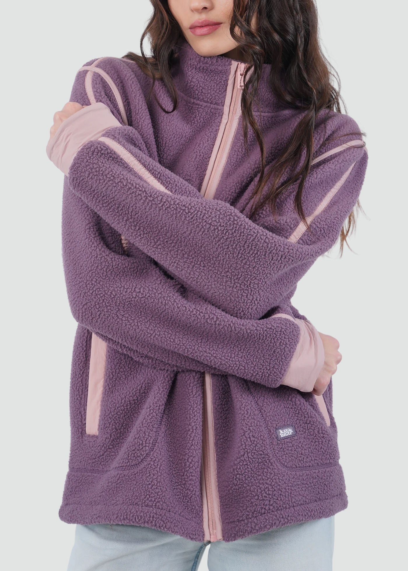 Chiporro Full Zip Mujer - Morado