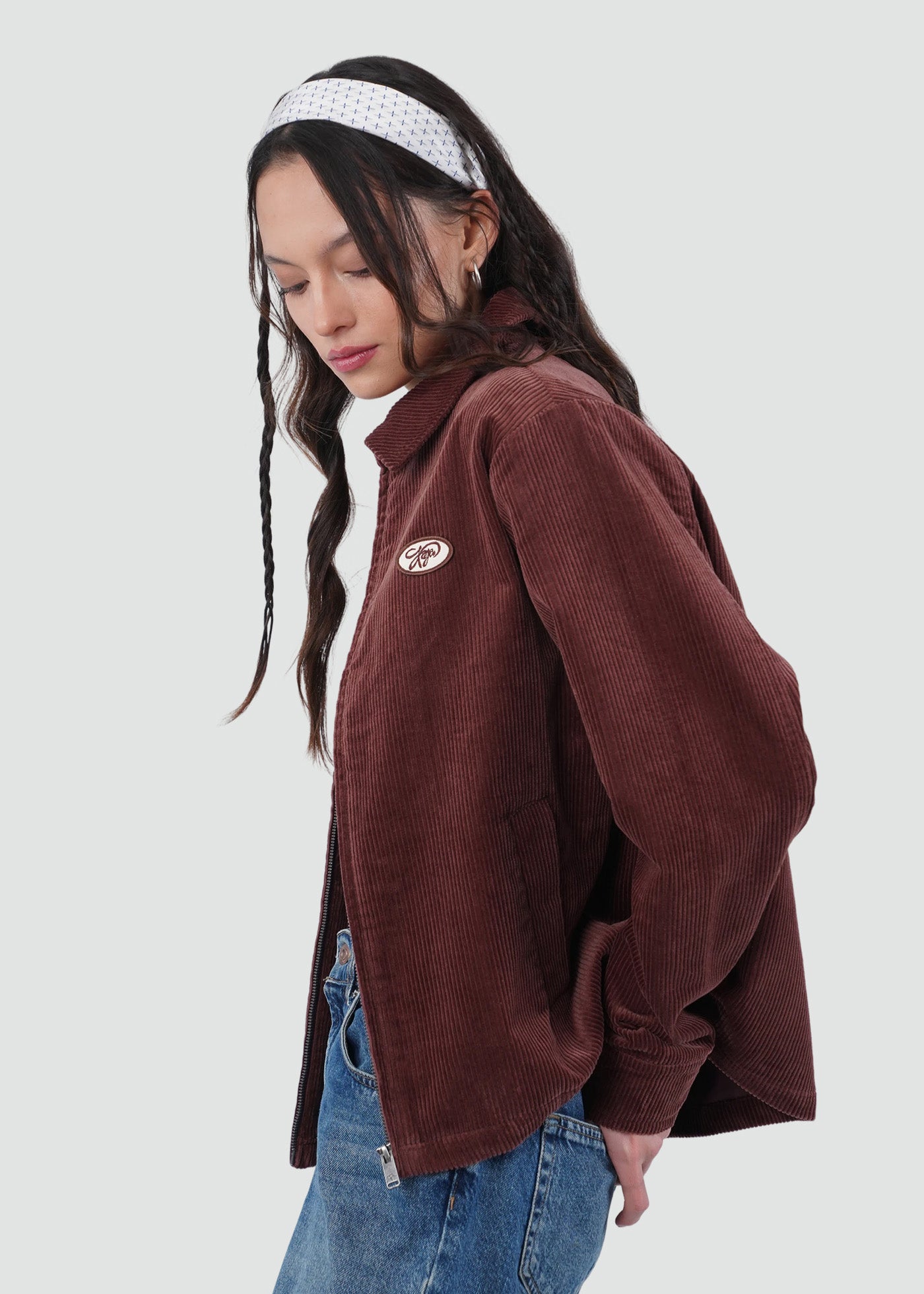 Chaqueta Mujer Cotelé - Malva
