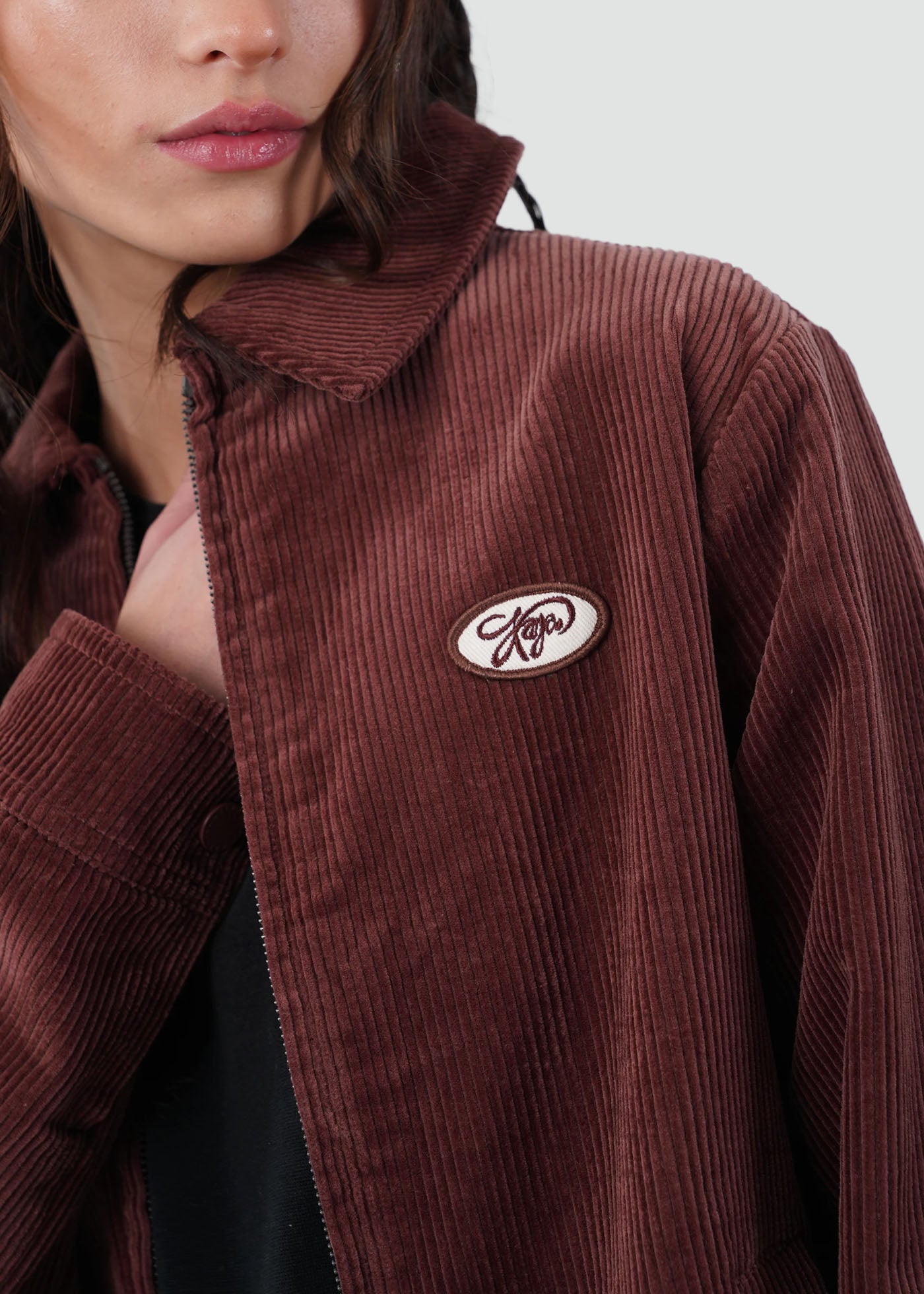 Chaqueta Mujer Cotelé - Malva