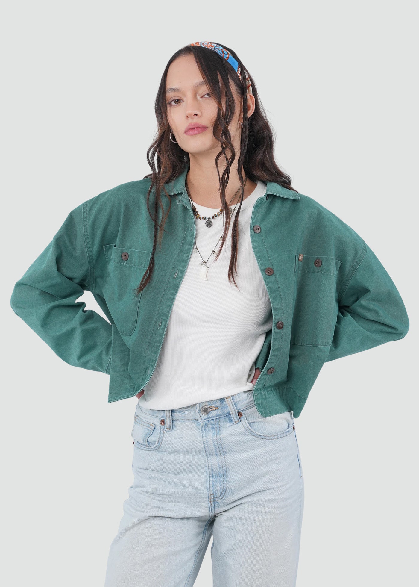 Sobrecamisa Mujer Boique - Verde