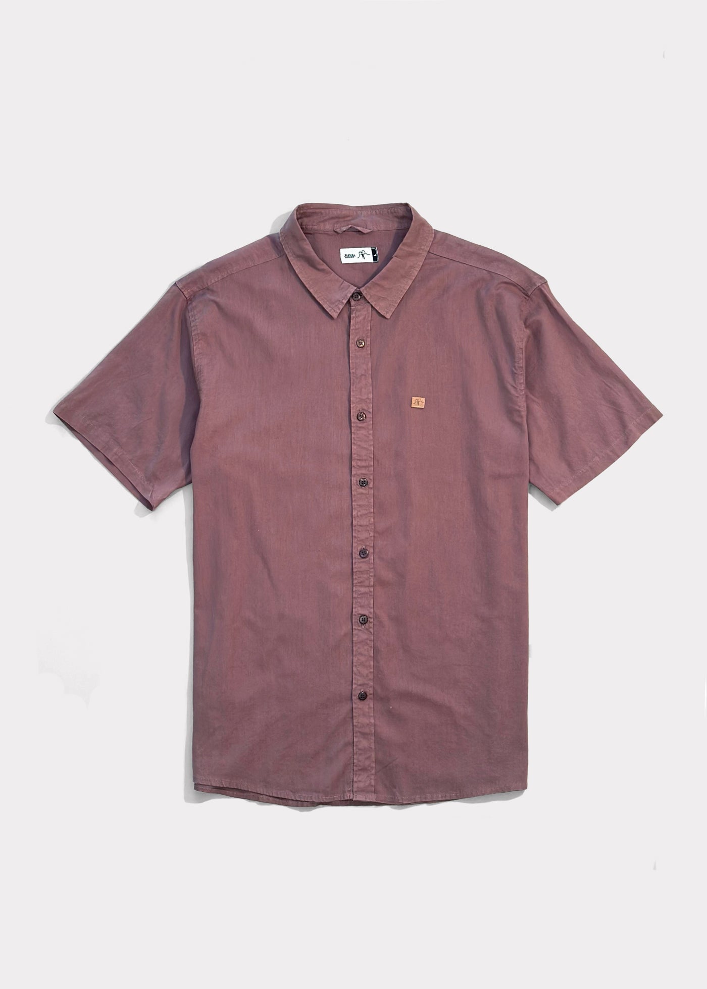 Camisa Cotton Solid Taupe