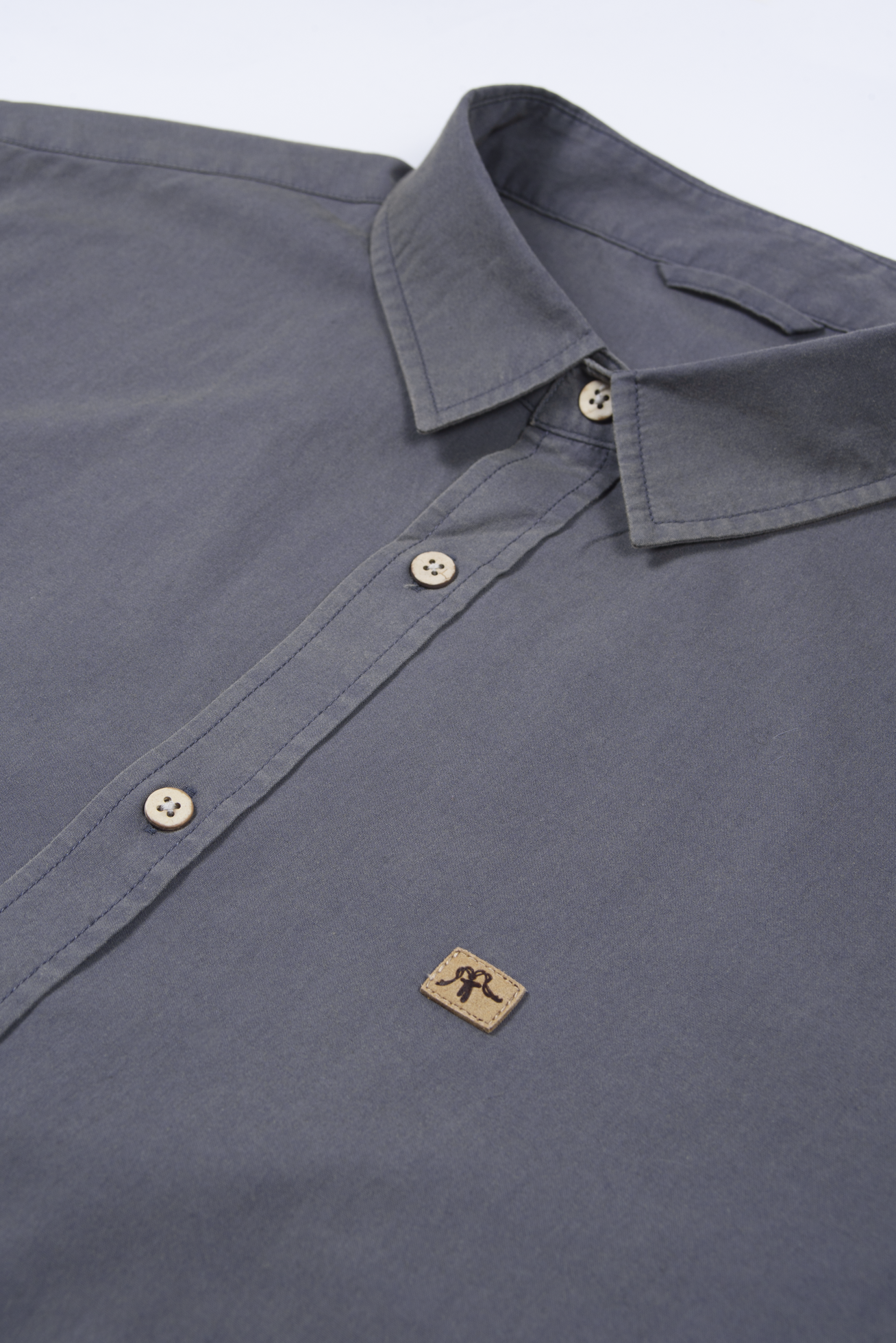 Camisa Cotton Grey