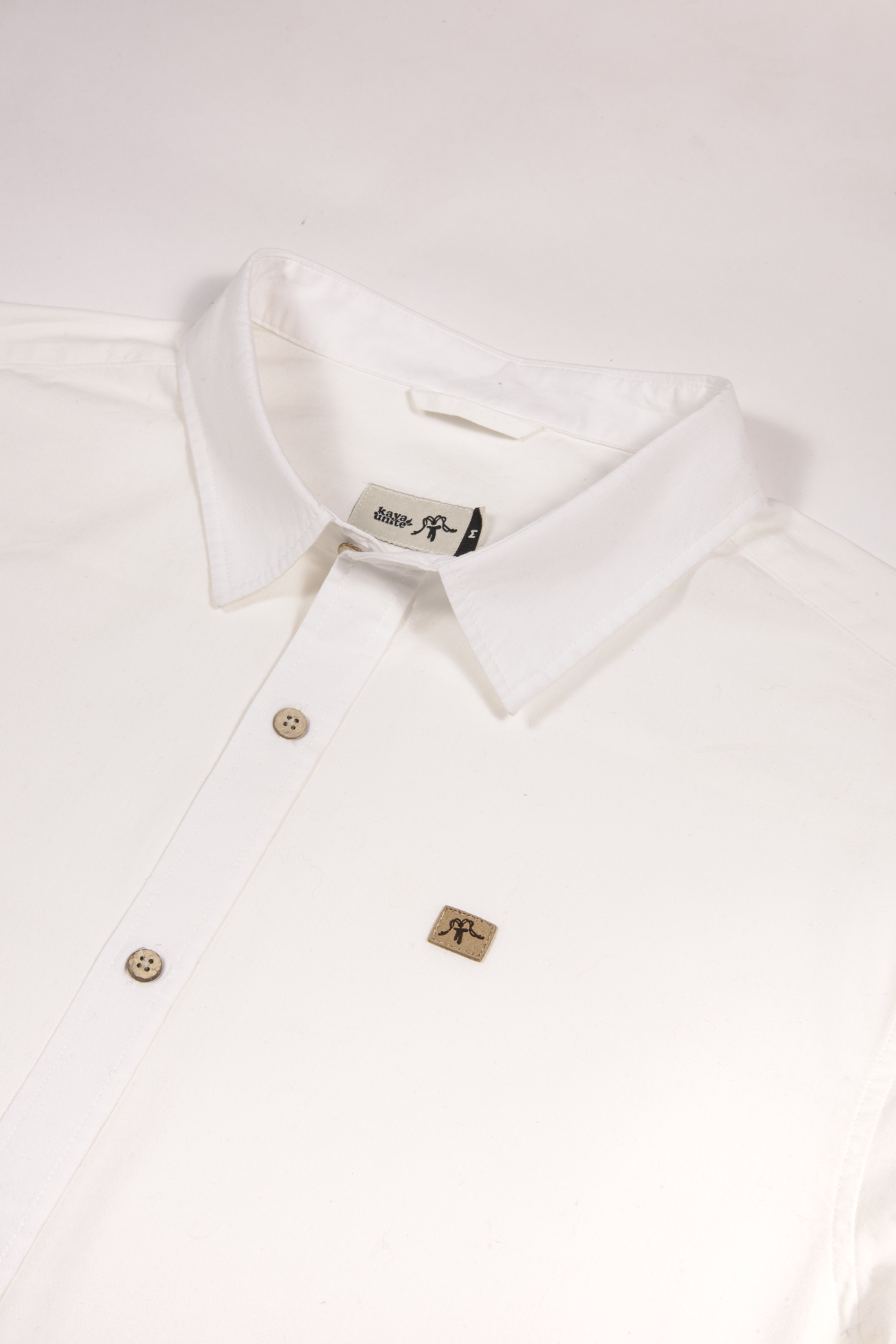 Camisa Long Cotton Sand