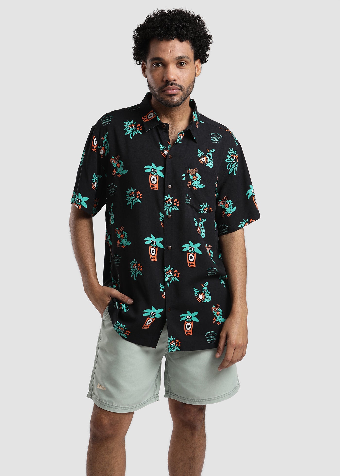 Guayabera Tuna - Negro