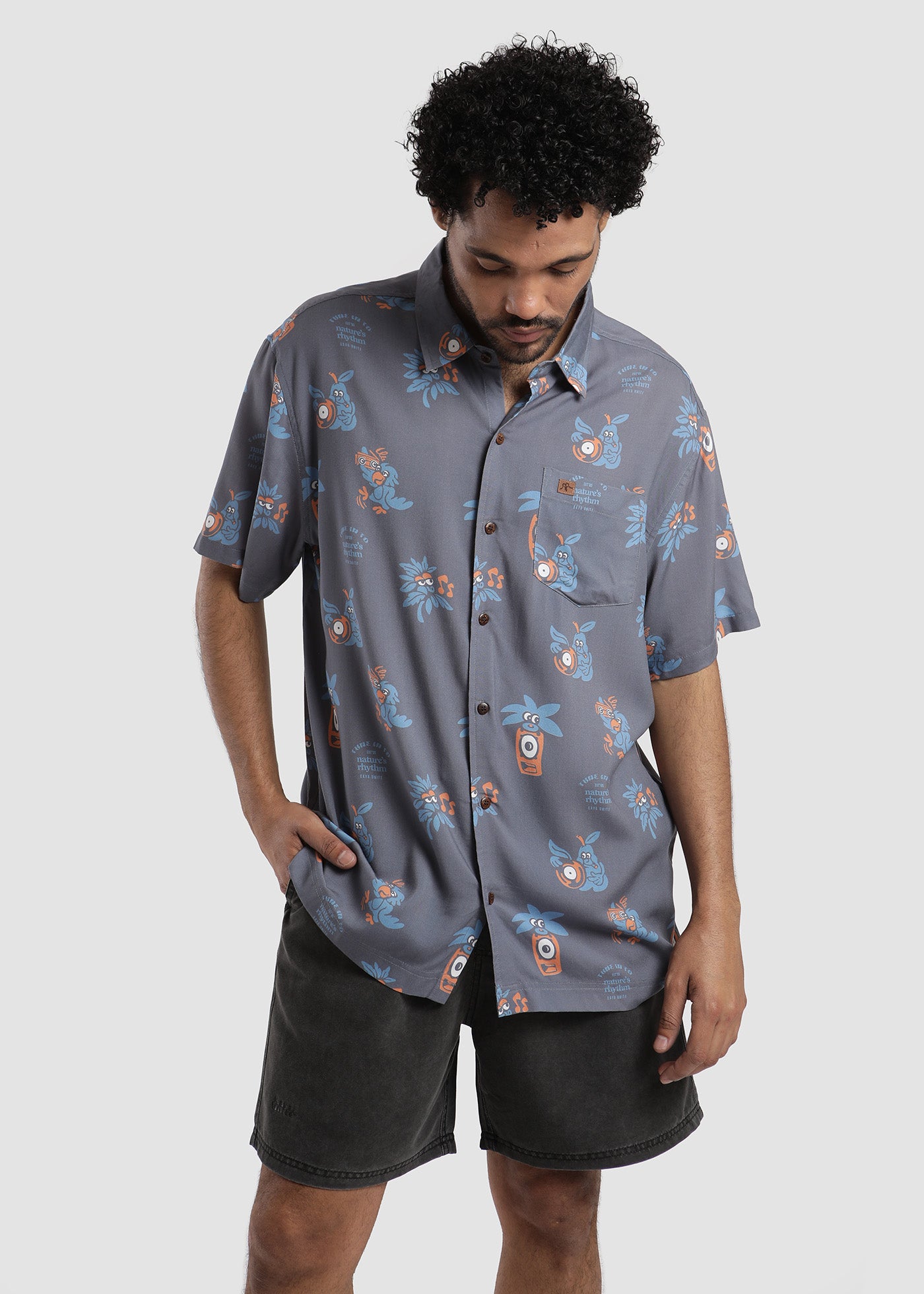 Guayabera Tuna - Azul
