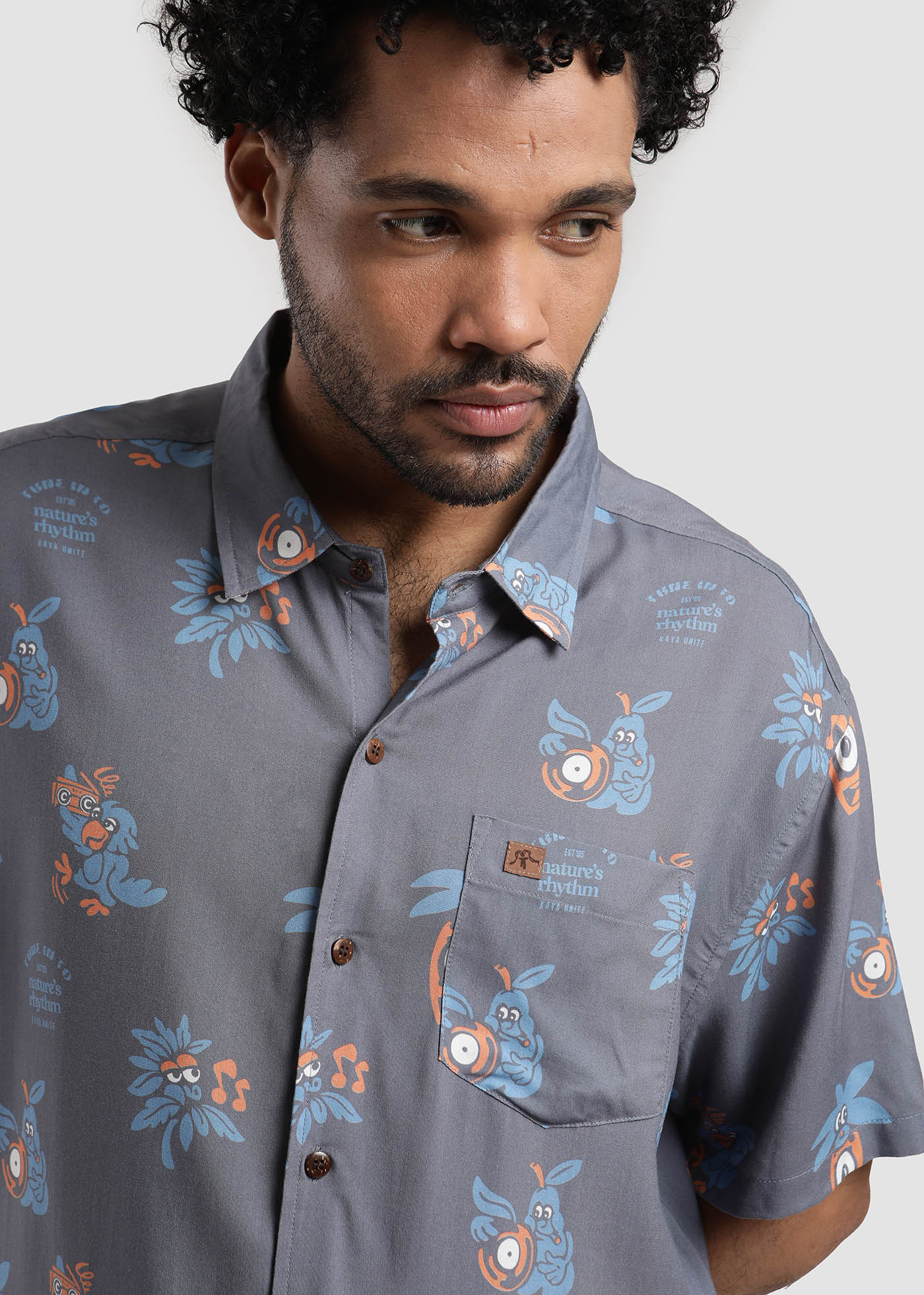 Guayabera Tuna - Azul
